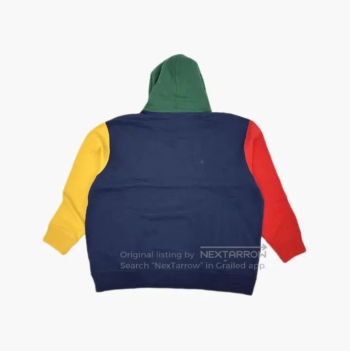 Polo Ralph Lauren Polo Ralph Lauren Colorblock Bear Hooded Sweatshirt. Size US XL / EU 56 / 4 - 3 Thumbnail