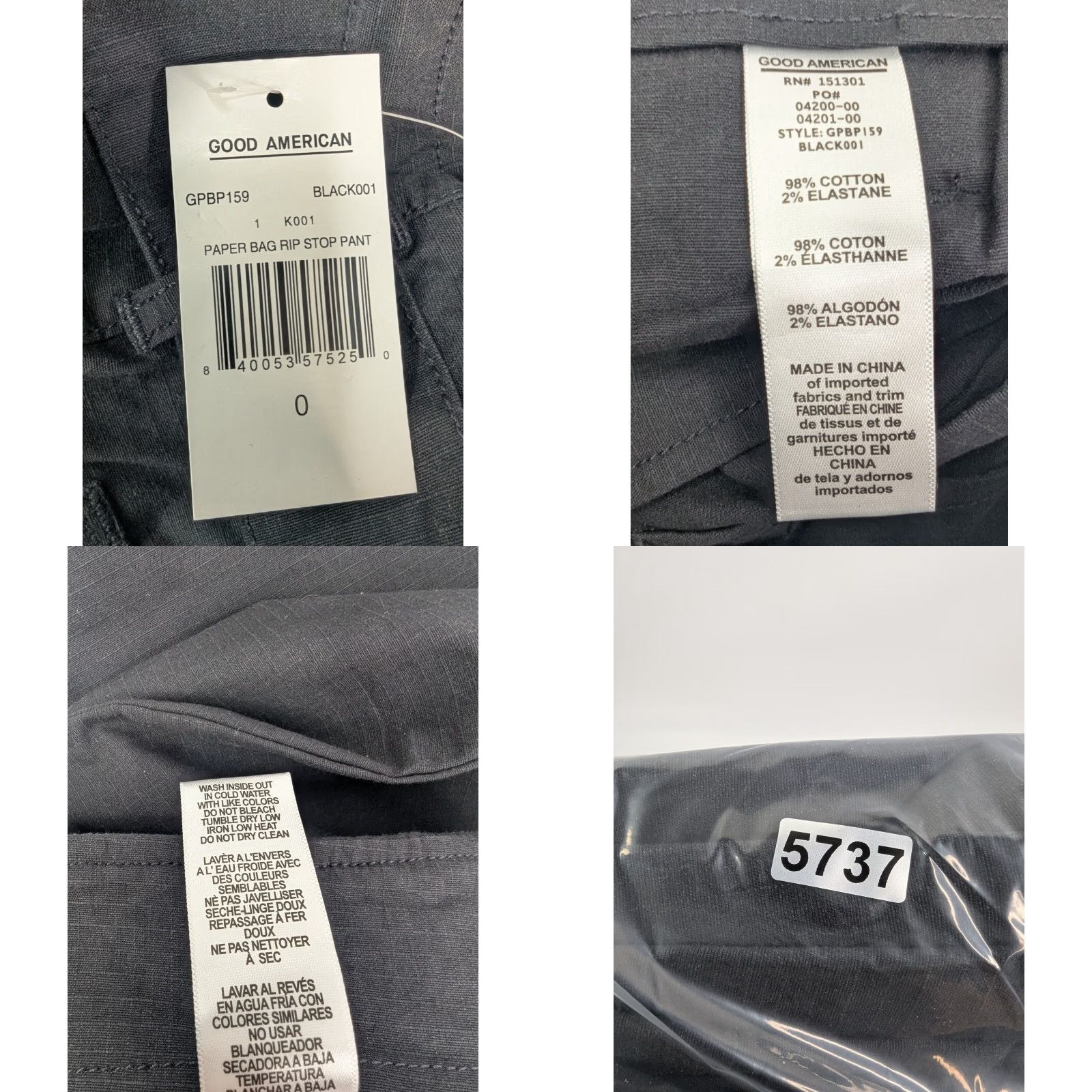 Good American VINTAGE N/A -> cannot. Size 25" / US 0 / IT 36 - 9 Thumbnail