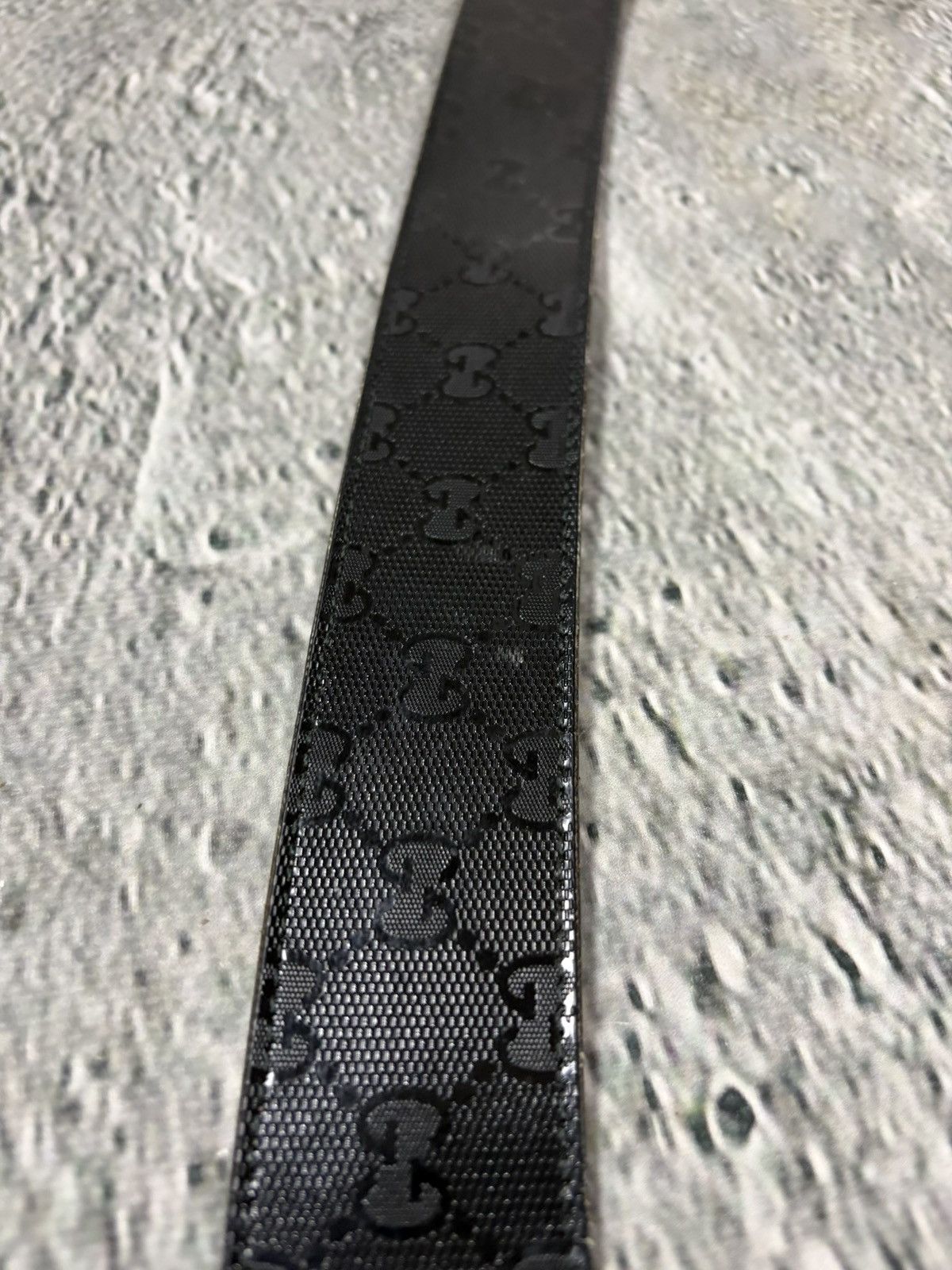 Gucci Gucci belt black big buckle double G monogram Size 32 - 5 Thumbnail