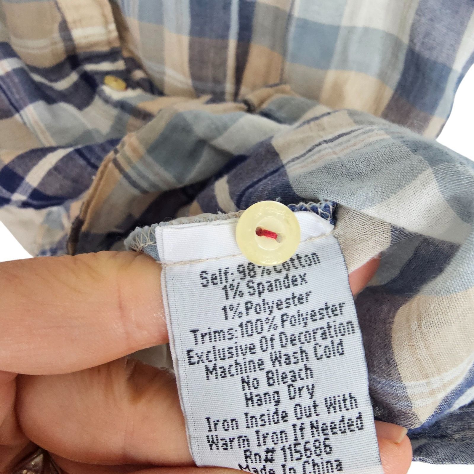 Johnny Was Johnny Was 3J Workshop Embroidered Mixed Media Boho Shirt Size XS / US 0-2 / IT 36-38 - 8 Thumbnail