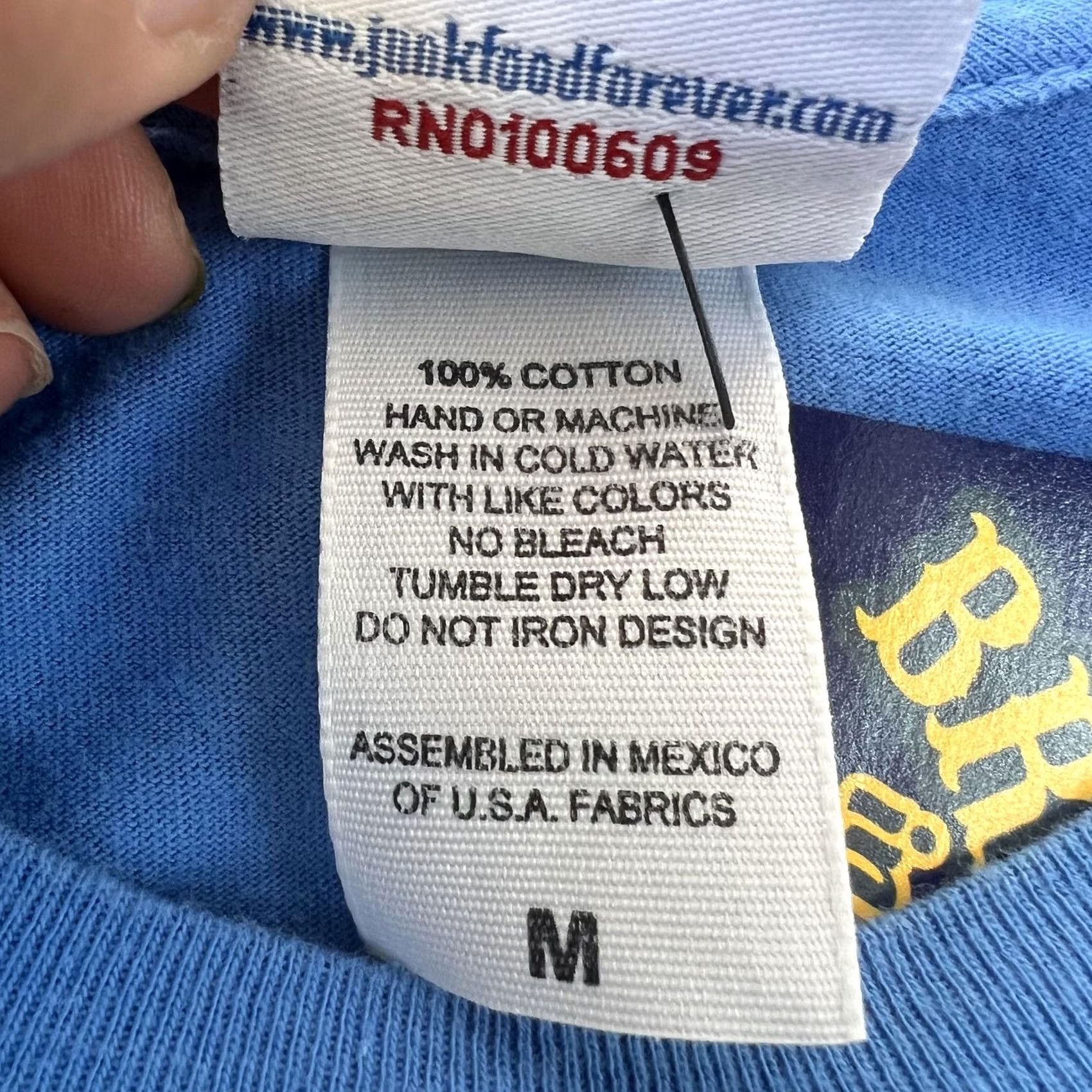 Junk Food VINTAGE Ice Cube Today Was A Good Day Shirt Mens Medium Blue Junk Food Hip Hop Graphic Size US M / EU 48-50 / 2 - 3 Thumbnail