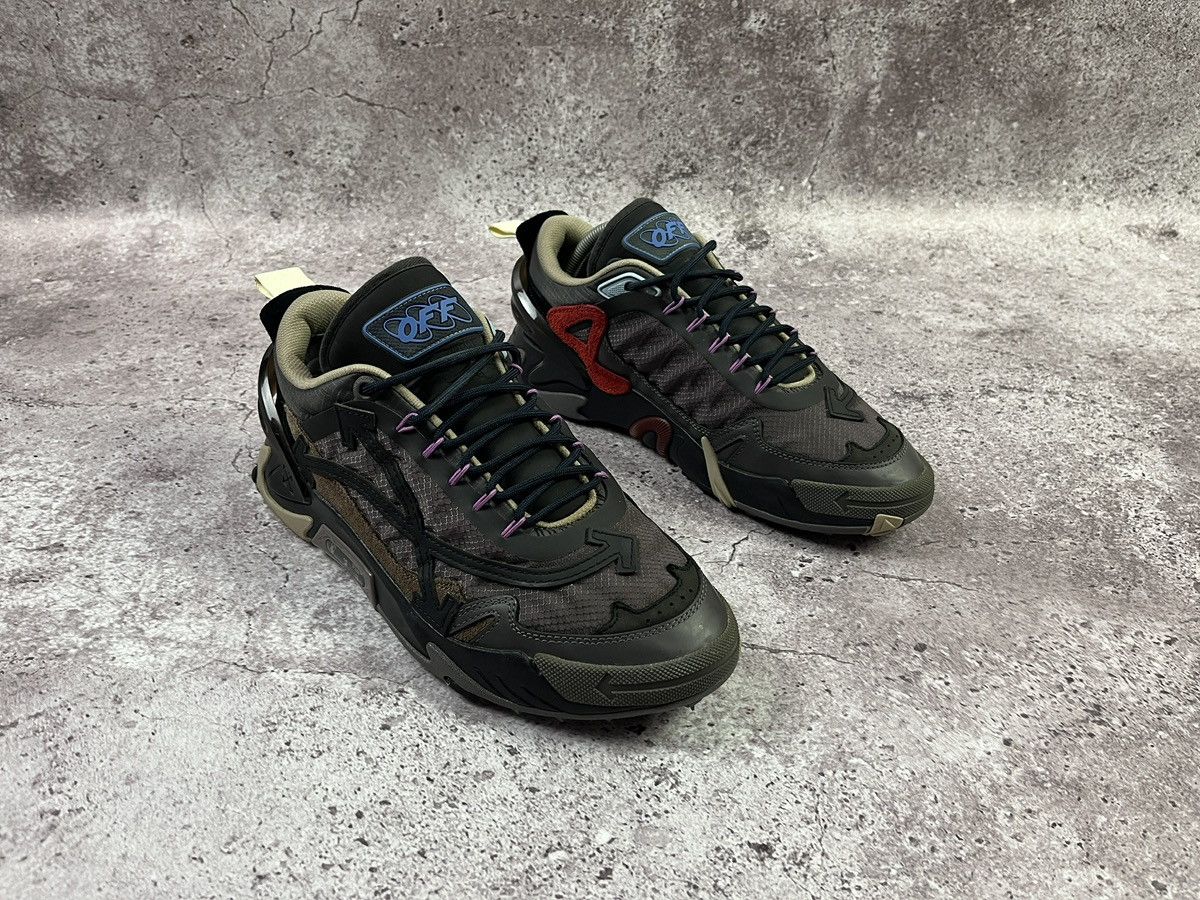 Off-White OFF-White Odsy-2000 Black Purple Size US 10 / EU 43 - 1 Thumbnail
