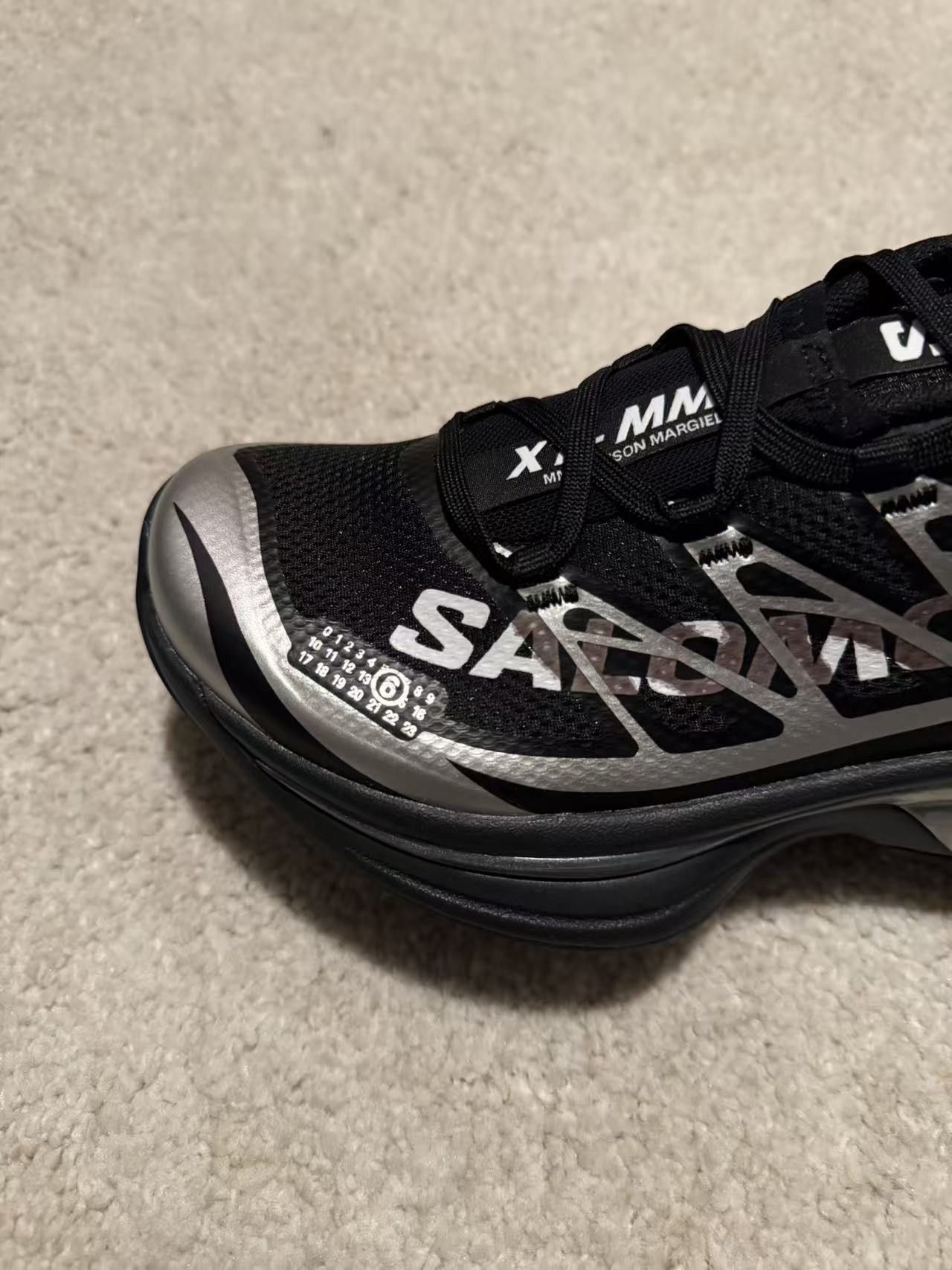 Maison Margiela × Salomon Salomon XT-MM-6 x MM6 Maison Margiela Sneakers Black Silver Size US 6 / IT 36 - 7 Thumbnail