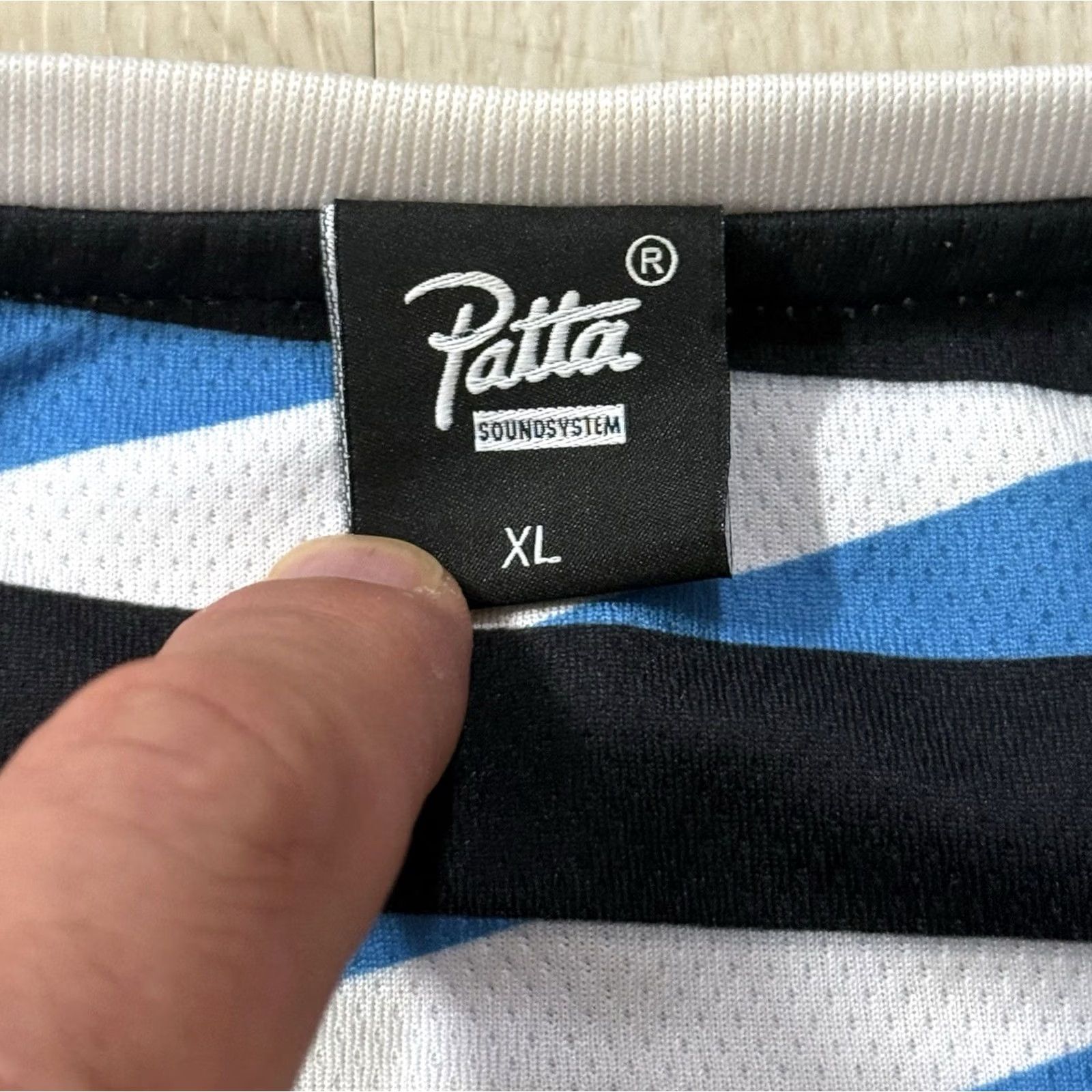 Patta Patta Soundsystem x Dekmantel ‘2019’ Football Jersey XL Soccer Malibu Blue Size US XL / EU 56 / 4 - 6 Thumbnail