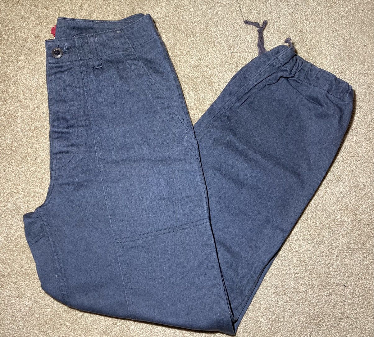 Supreme 2002 Supreme Twill Pants Gray Vintage Cargo 90s Military 30 Size US 30 / EU 46 - 1 Thumbnail