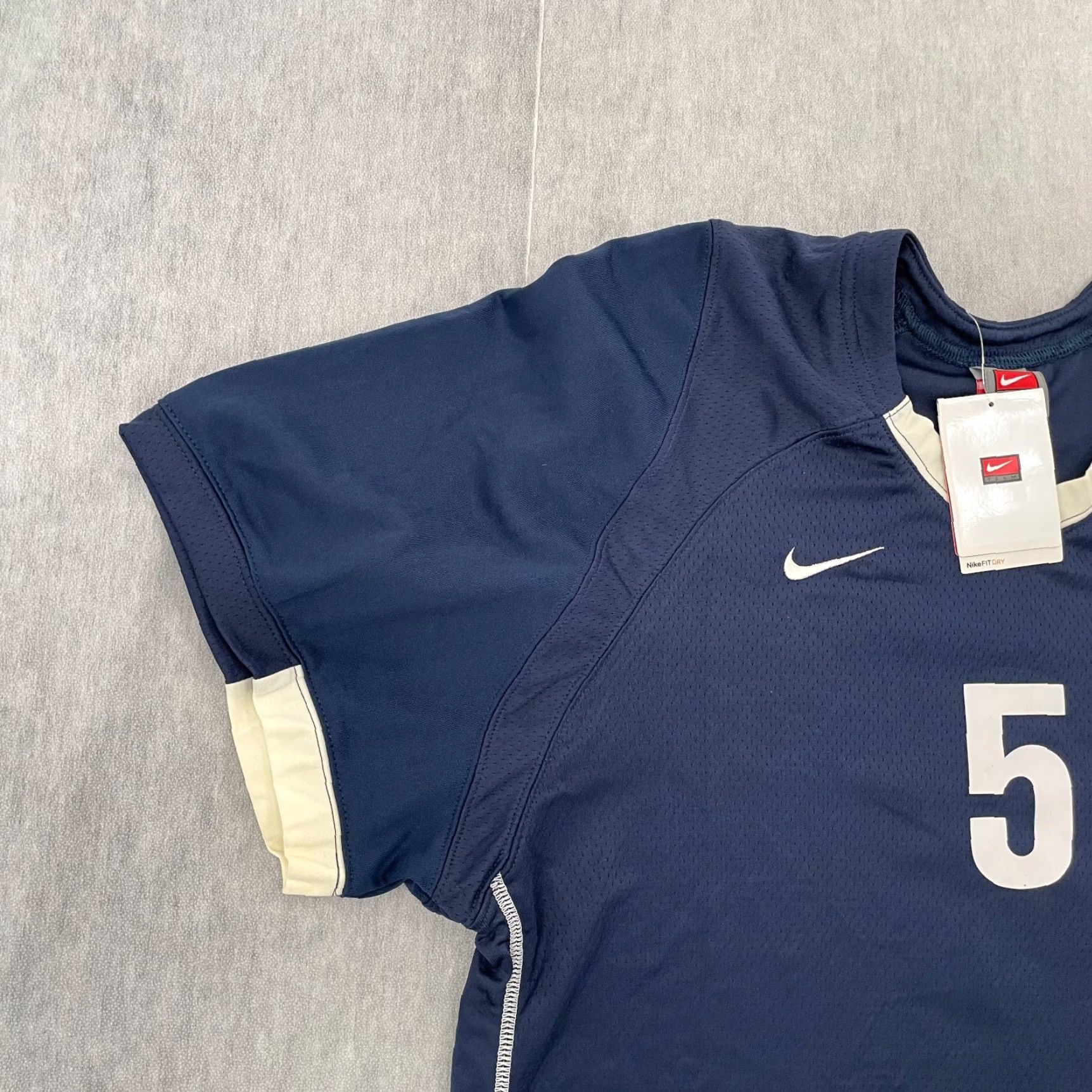 Nike Nike Rugby Shirt Mens M Blue Jersey Six Nations Dri-FIT New Adult Medium Sports/Activewear Shirt Size US M / EU 48-50 / 2 - 4 Thumbnail
