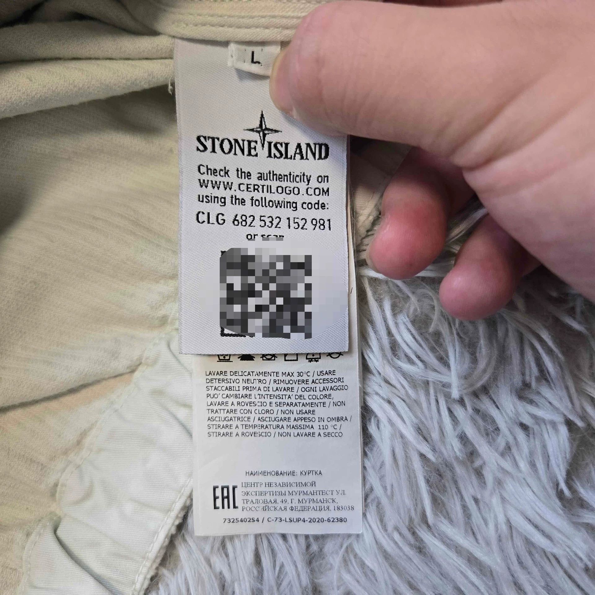 Stone Island stone island x supreme corduroy hooded jacket Size US L / EU 52-54 / 3 - 8 Thumbnail