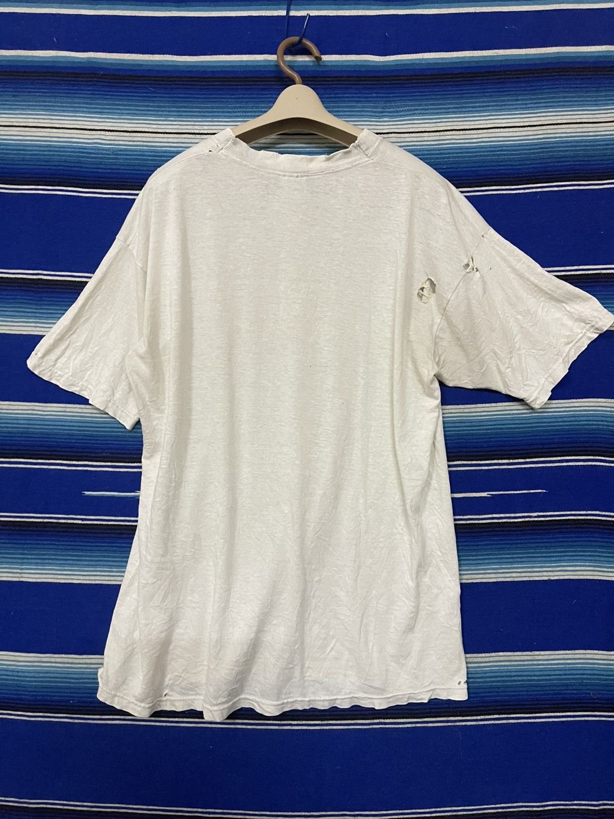 Band Tees × Vintage RARE 💥Vintage Distressed Me Studio Album By Mekons T Shirt Size US L / EU 52-54 / 3 - 8 Thumbnail