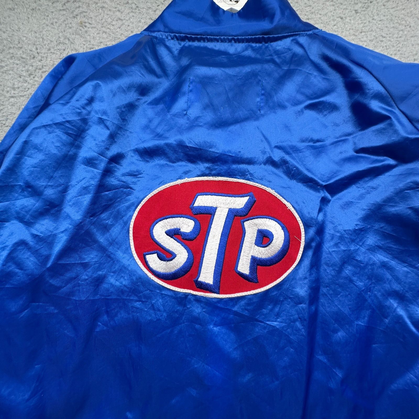 Other Vintage 80s STP Racing Horizon Kaye Satin Jacket XXL Size US XXL / EU 58 / 5 - 8 Thumbnail