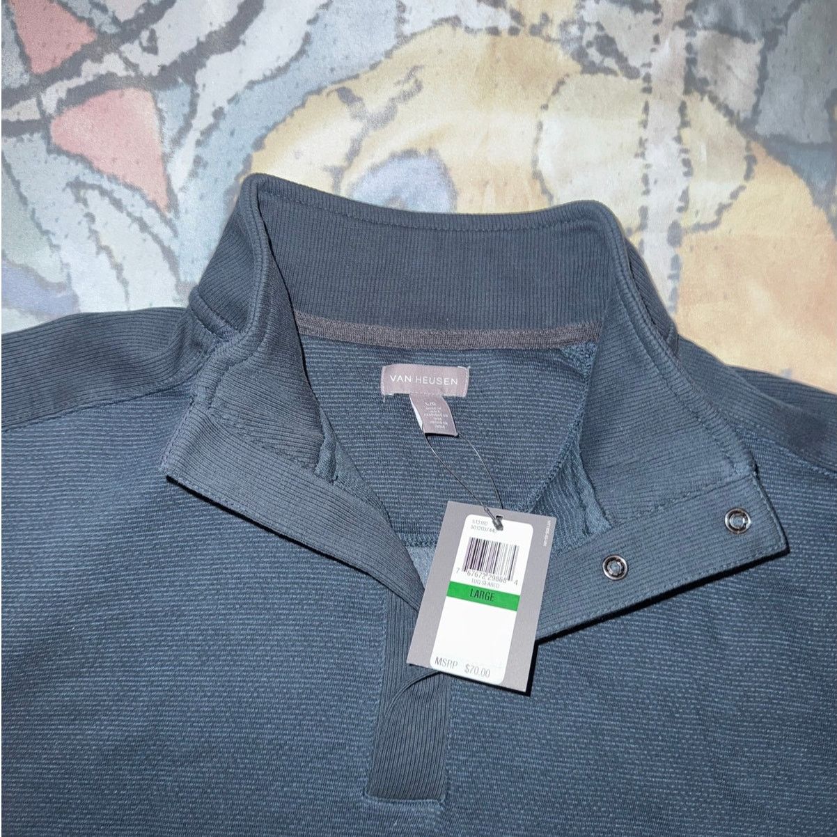 Van Heusen Van Heusen Men's Crew Neck - Stylish and Comfortable Size US L / EU 52-54 / 3 - 2 Thumbnail
