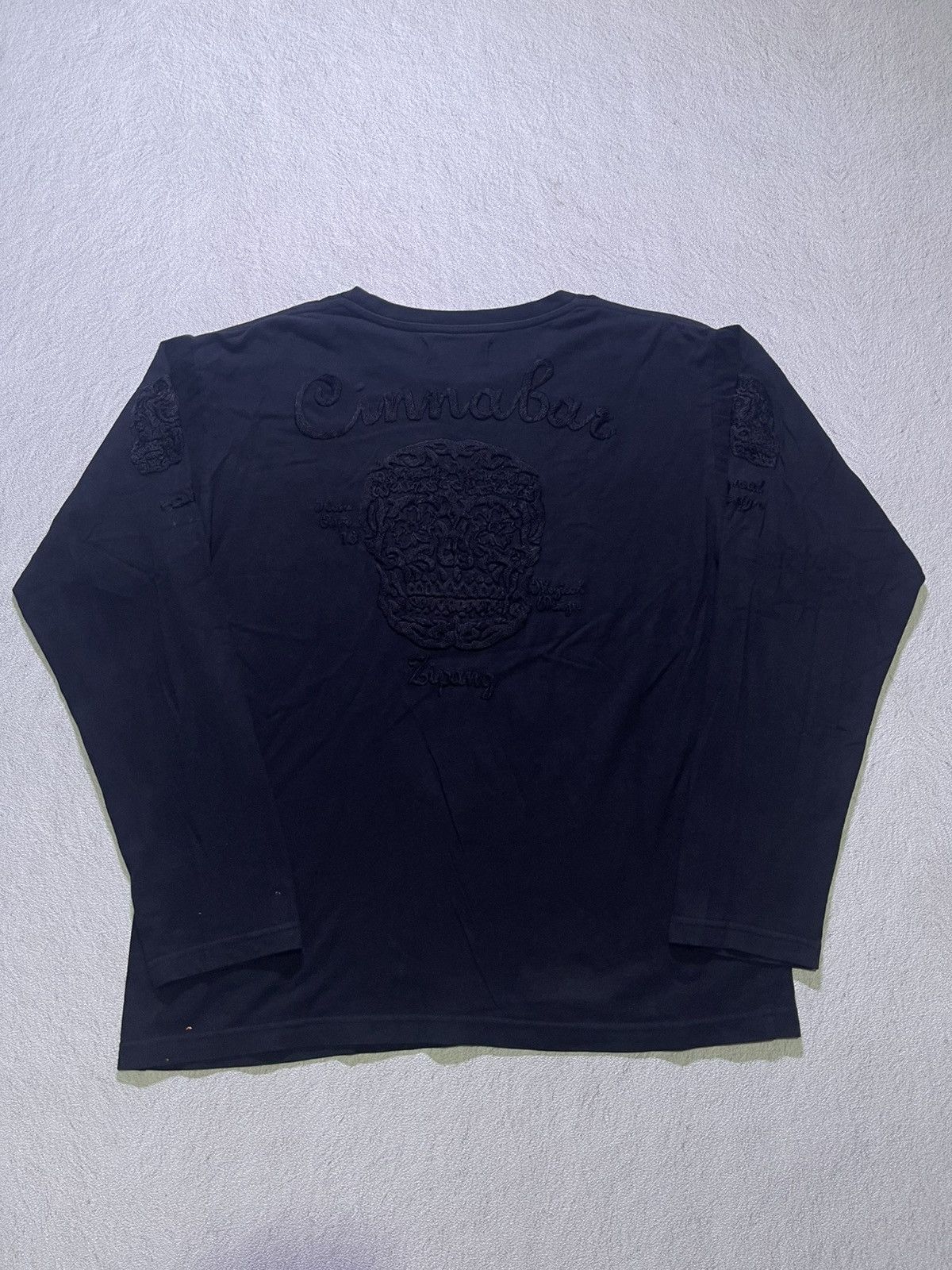 Japanese Brand Y2K HOSU ATPD long sleeve t-shirt with embroidery motif Size US L / EU 52-54 / 3 - 1 Thumbnail
