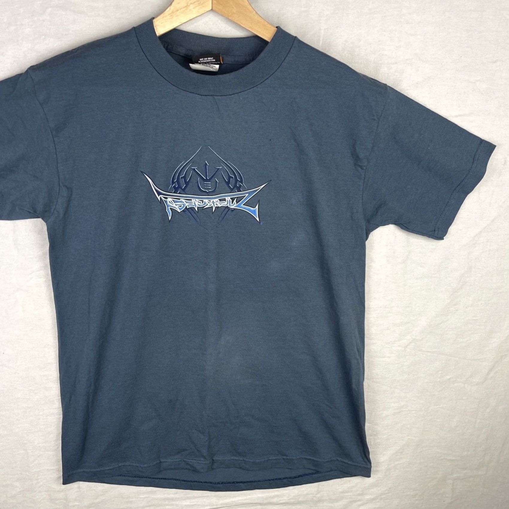 Vintage VINTAGE Dragon Ball Z Shirt Mens Small Blue Vegeta Trunks Sayian Bird Studio Logo Graphic Print Crew Neck Short Sleeve Cotton White? Size US S / EU 44-46 / 1 - 3 Thumbnail