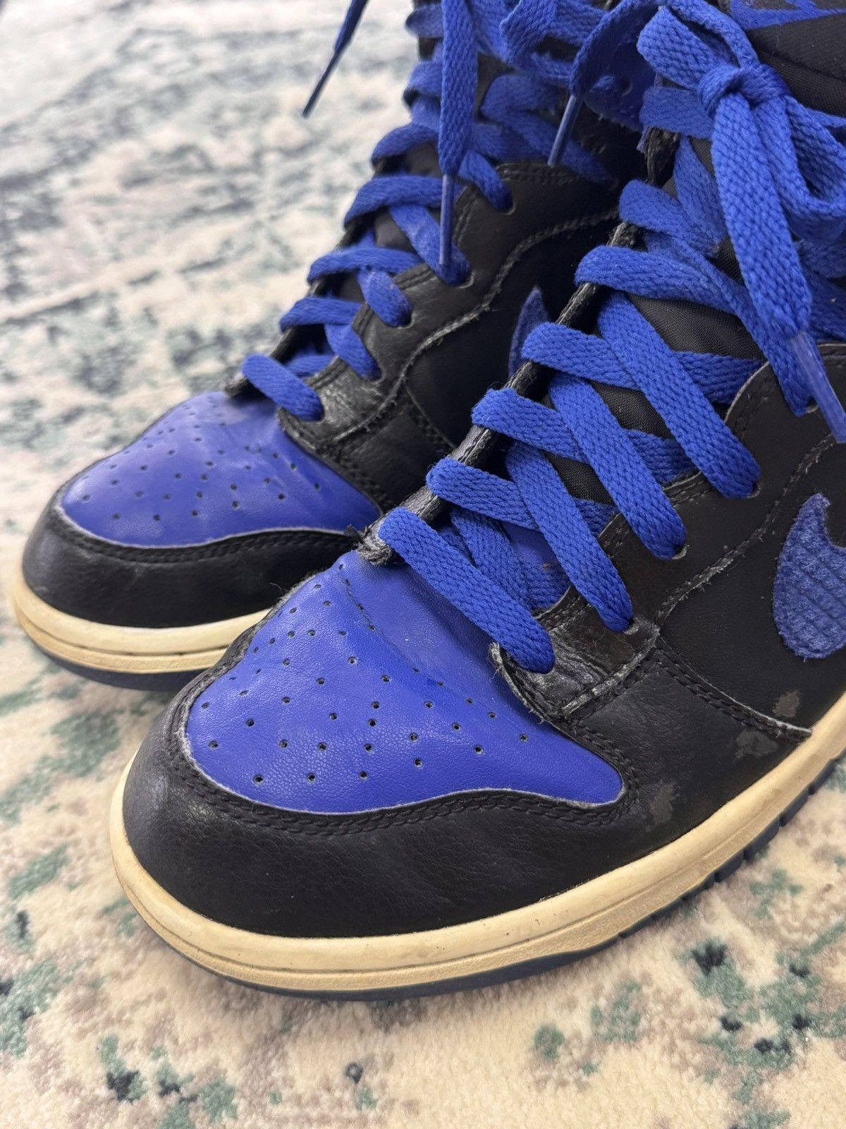 Nike VINTAGE 2012 NIKE DUNK J PACK ROYAL BLUE SHOES Size US 8.5 / EU 41-42 - 9 Thumbnail