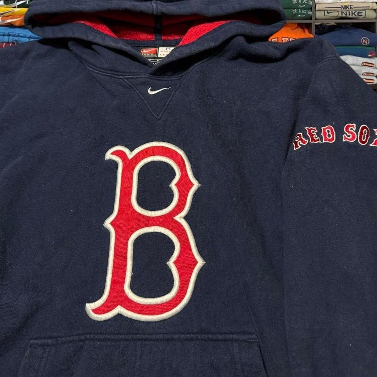 MLB 2004 NIKE X Boston Red Sox MLB Baseball Hoodie Size US M / EU 48-50 / 2 - 2 Thumbnail