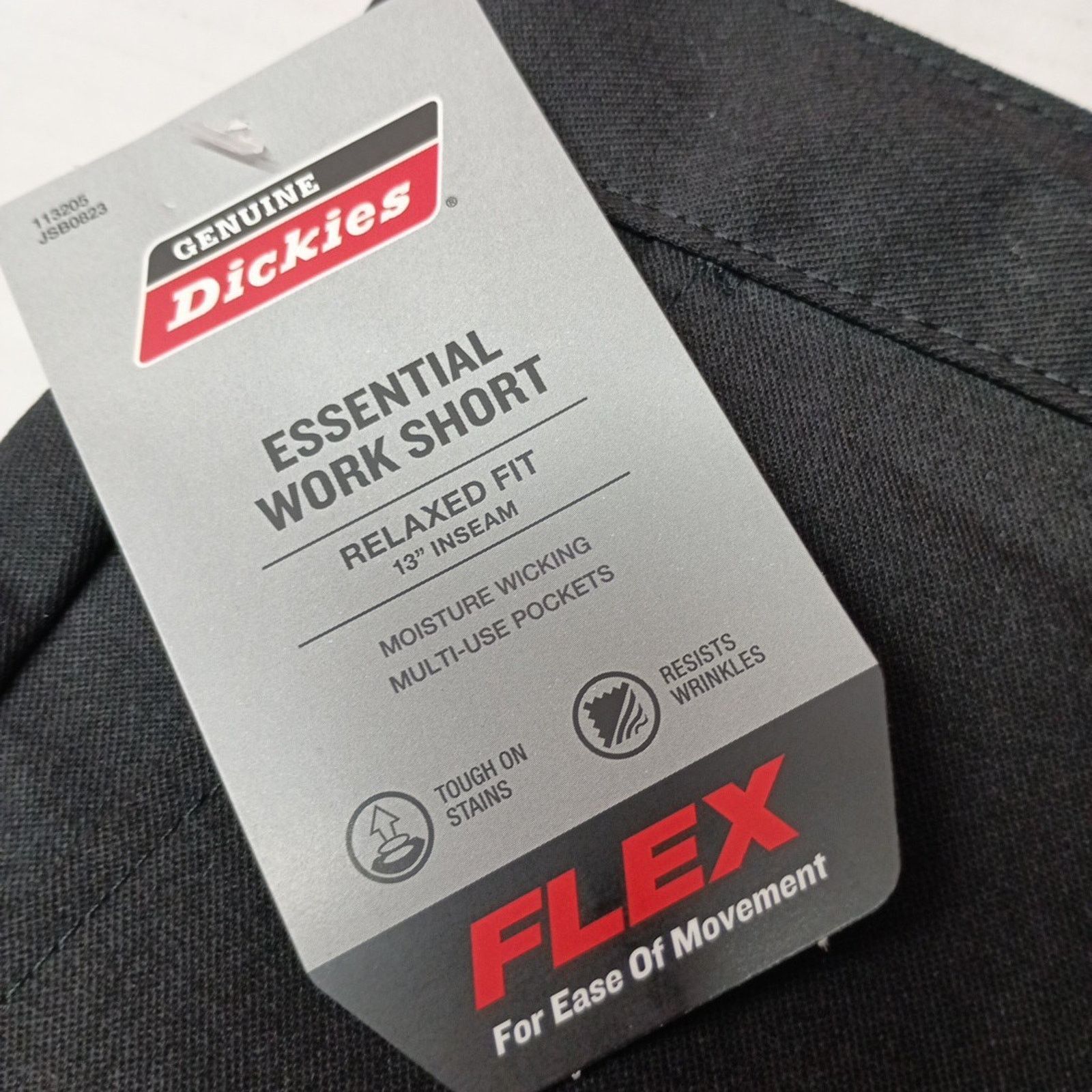 Dickies Dickies Essential Work Shorts Men's Size 40 Black 13" Inseam Size US 40 / EU 56 - 2 Thumbnail