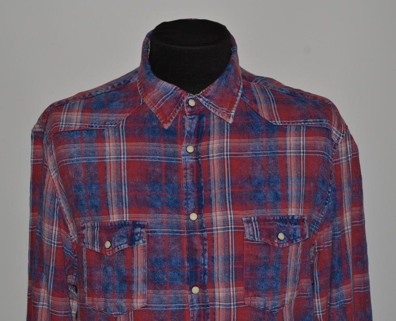 Desigual Desigual Western Shirt Multicolor Regular Fit Size XXL Size US XXL / EU 58 / 5 - 2 Thumbnail