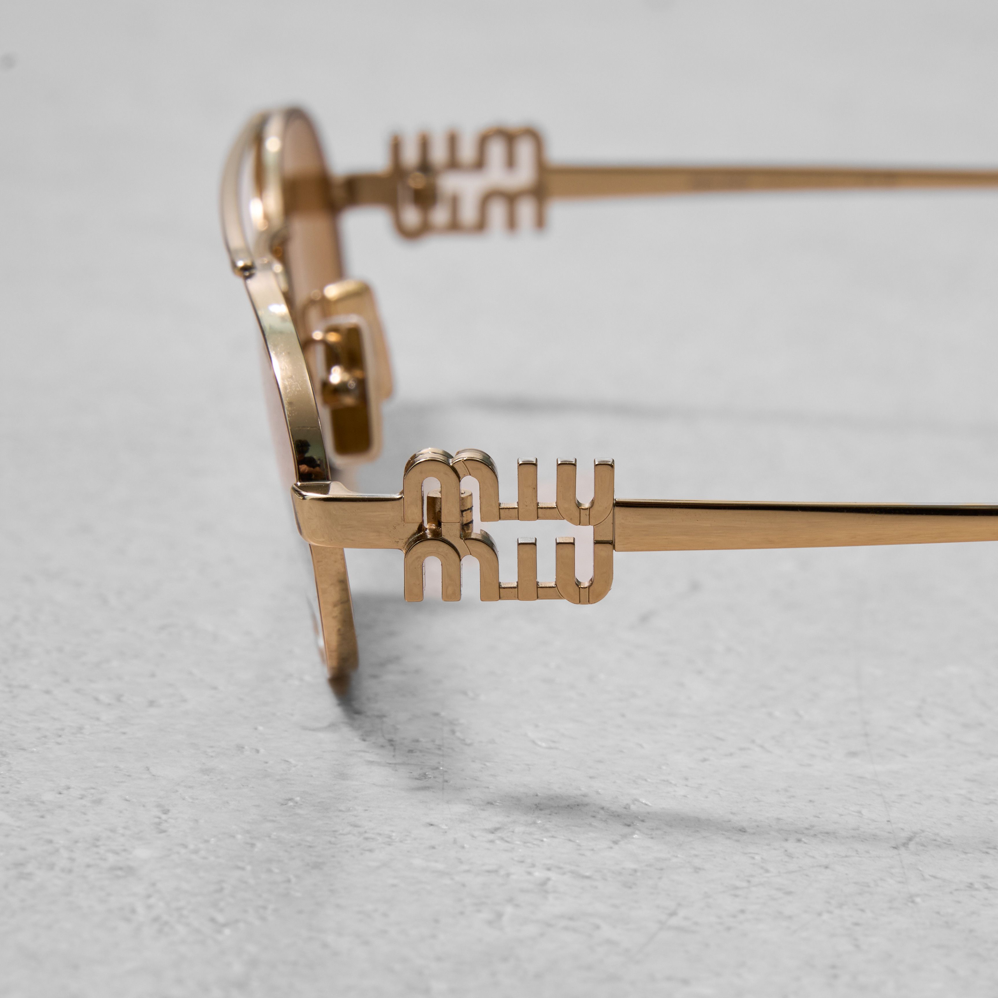 Miu Miu MIU MIU MU 54ZS 5AK40D Sunglasses Size ONE SIZE - 5 Thumbnail