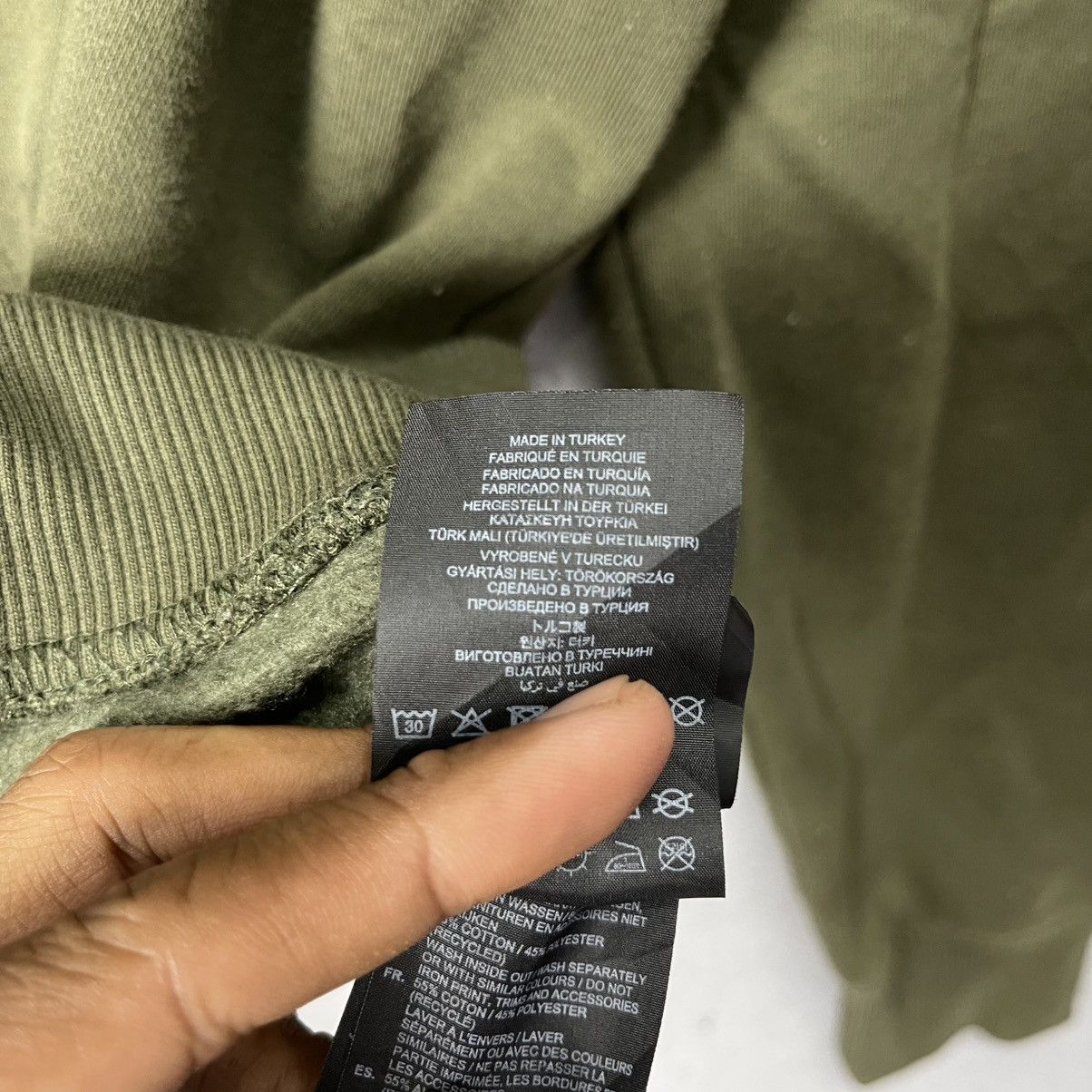 G-Star G-Star RAW Military Green Logo Pullover Hoodie Size US S / EU 44-46 / 1 - 11 Thumbnail