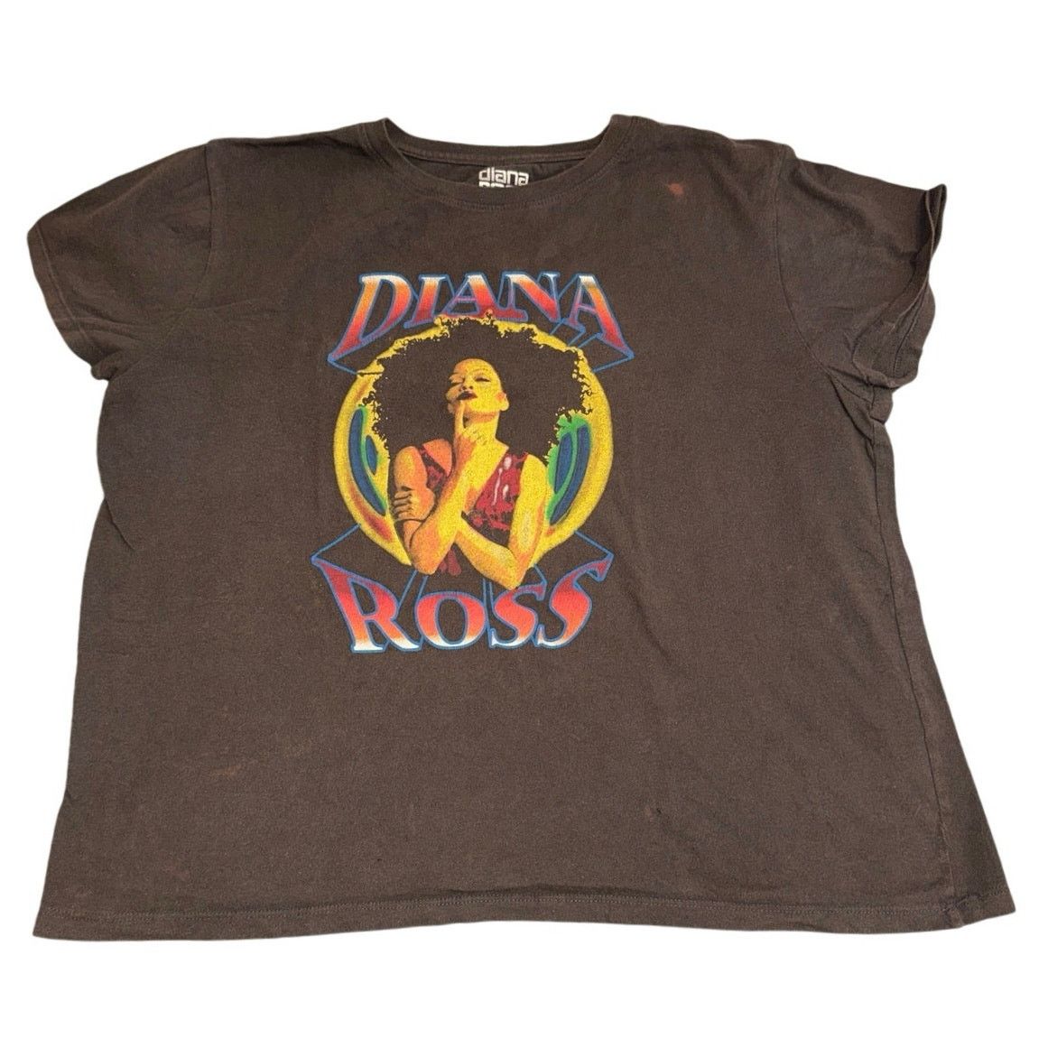 Other DIANA ROSS Cover Tee Size XL / P2P 24 Preowned Size XL / US 12-14 / IT 48-50 - 2 Thumbnail