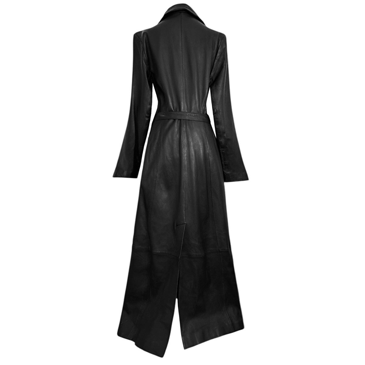 Vintage Iconic super long matrix leather coat Size M / US 6-8 / IT 42-44 - 3 Thumbnail