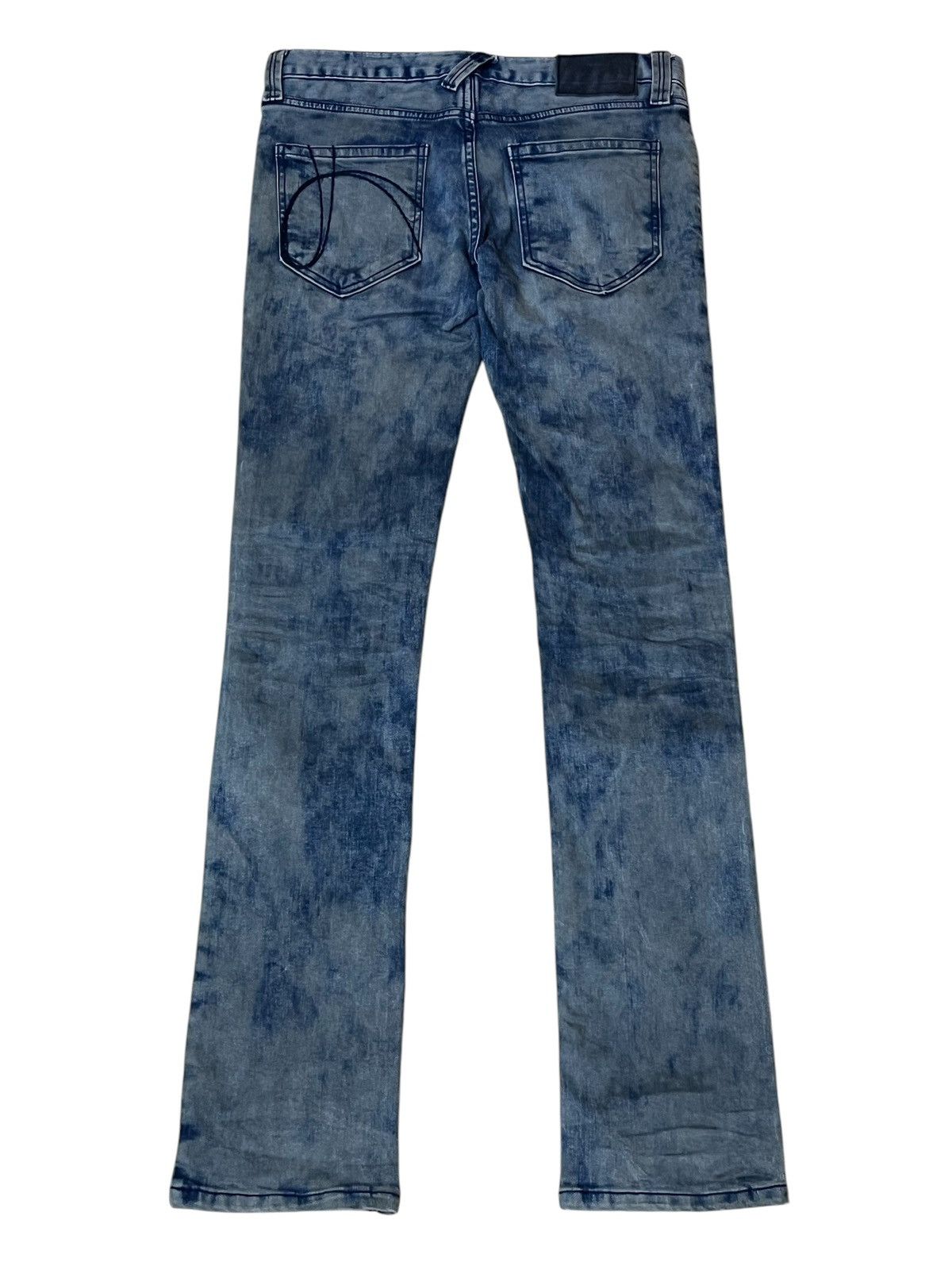 Japanese Brand JAPANESE BRAND NO ID TYE DYE SLIM FIT JEANS Size US 31 - 2 Thumbnail