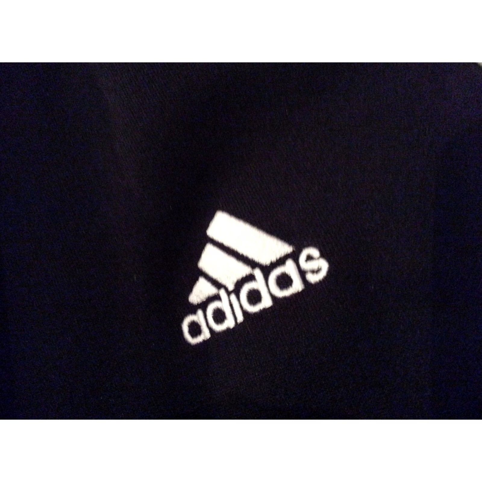 Adidas adidas Pants XL Black Athletic Gym Workout Mens Size US 36 / EU 52 - 4 Thumbnail