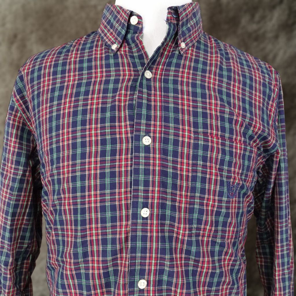 Chaps CHAPS Easy Care Shirt Mens SZ L Long Sleeve Plaid Button-Down Size US L / EU 52-54 / 3 - 1 Thumbnail