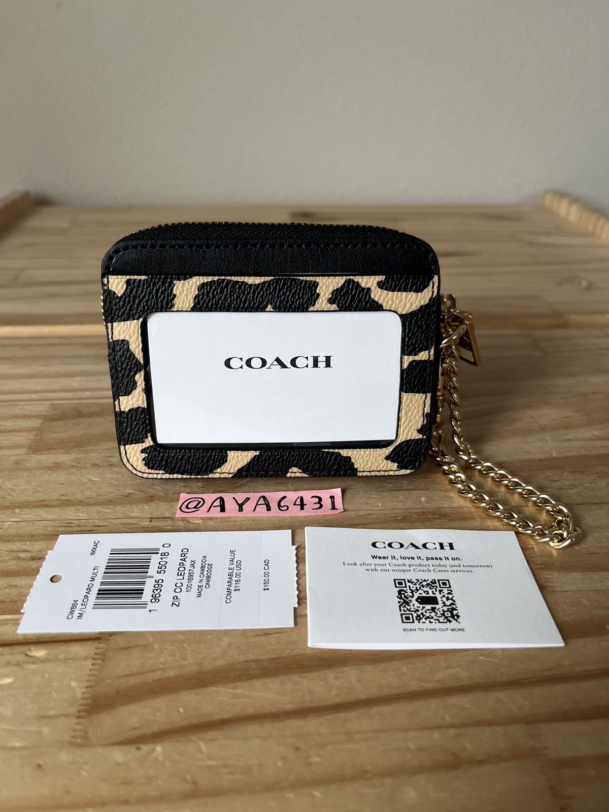 Coach Coach Card Case Size ONE SIZE - 2 Thumbnail