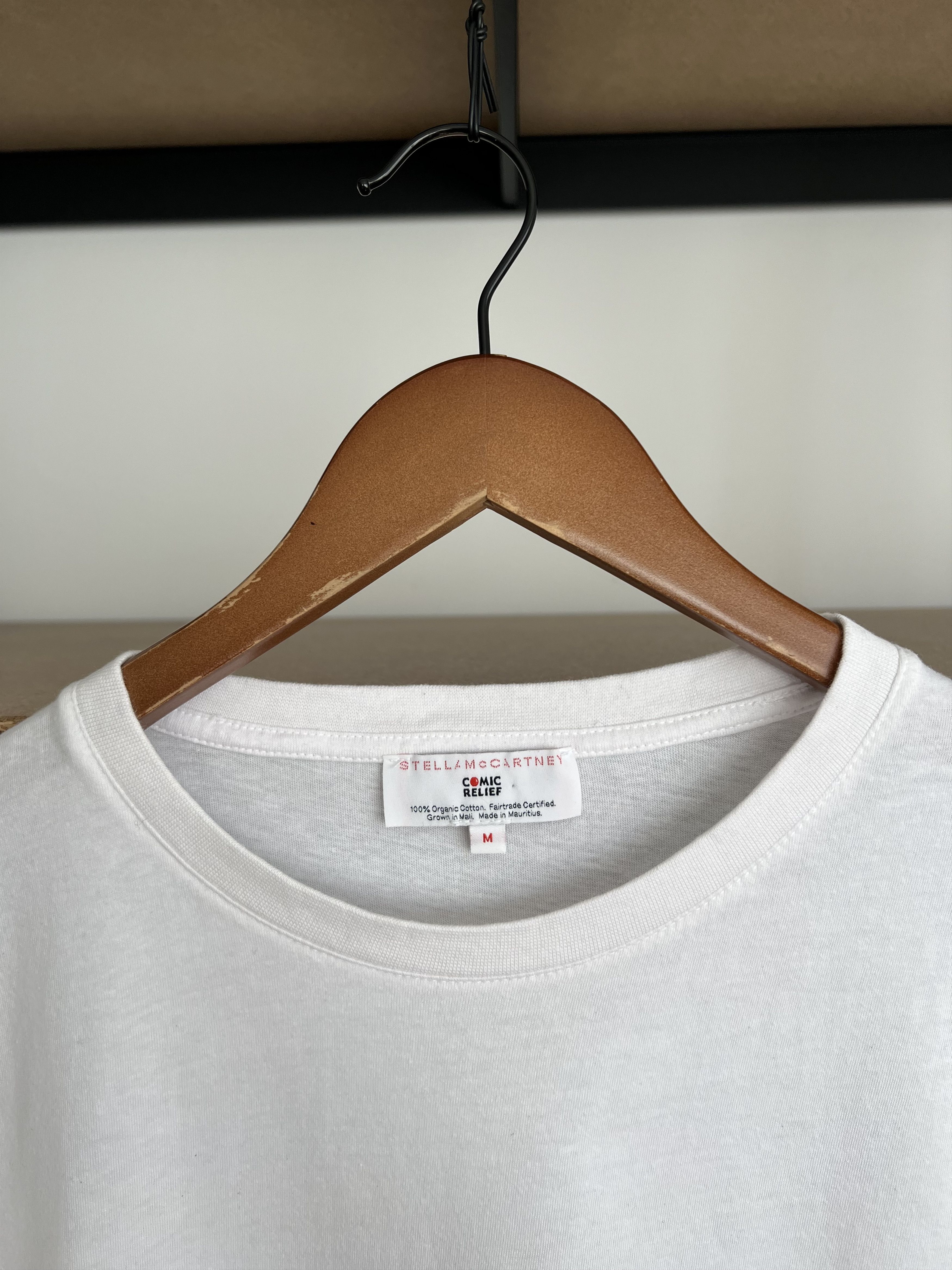 Stella McCartney Stella McCartney Comic Relief Red Nose Day White T-shirt Size US M / EU 48-50 / 2 - 10 Thumbnail