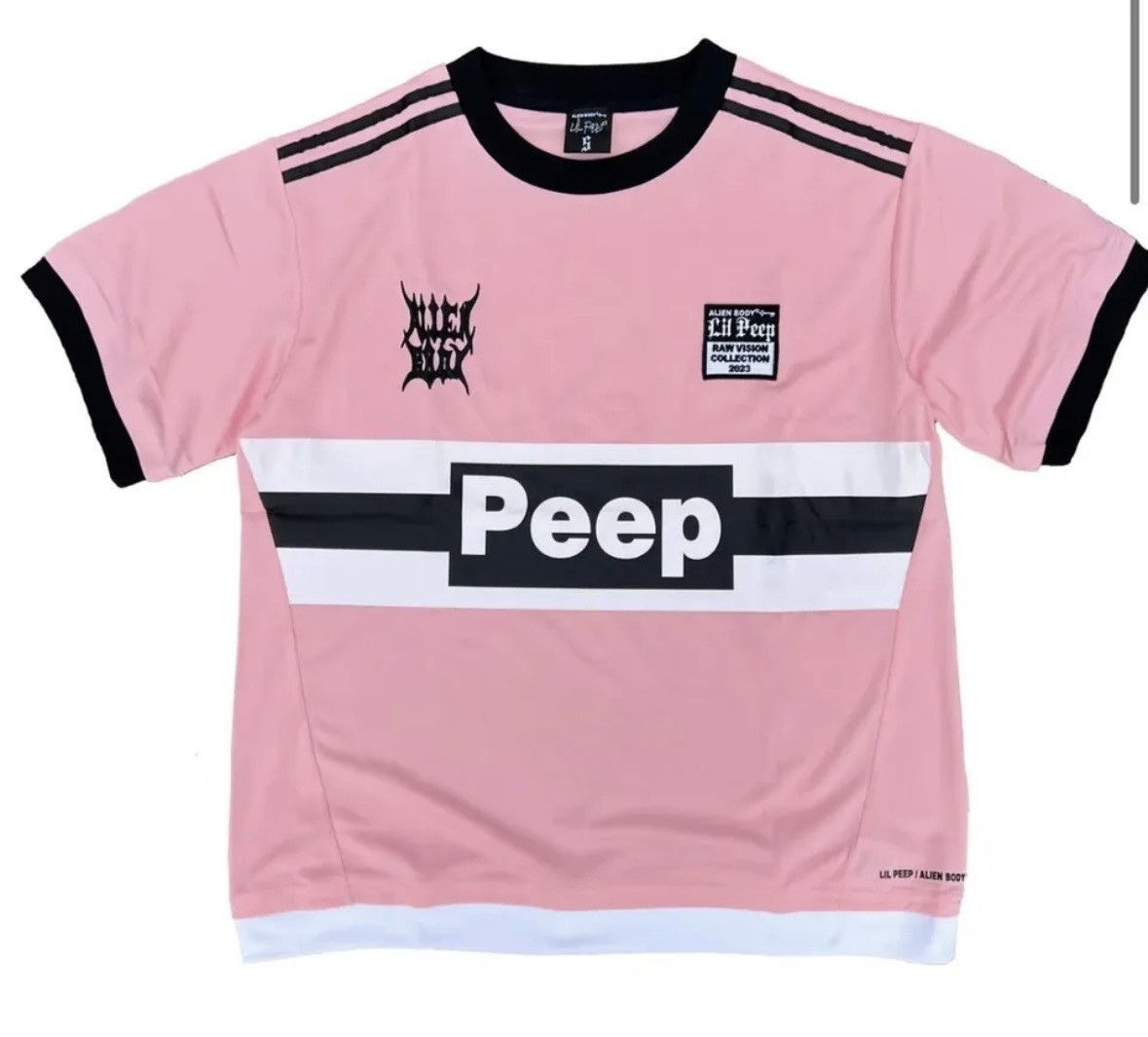Lil Peep x Alien Body Jersey Size M "Pink Peep Jersey"
