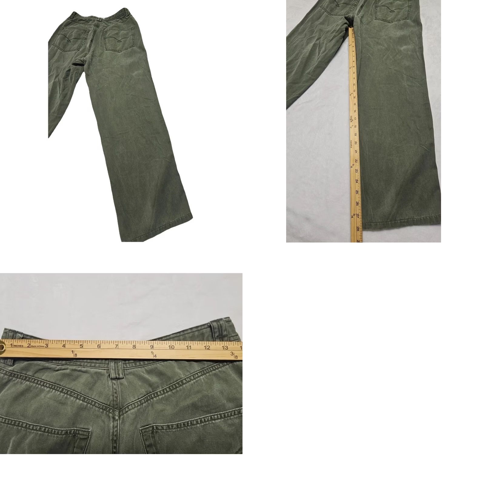 Tommy Bahama VINTAGE Tommy Bahama Pants Mens 30 Olive Lyocell Cotton Resort Casual Straight Relaxed Inseam 28 in Green Size US 30 / EU 46 - 8 Thumbnail