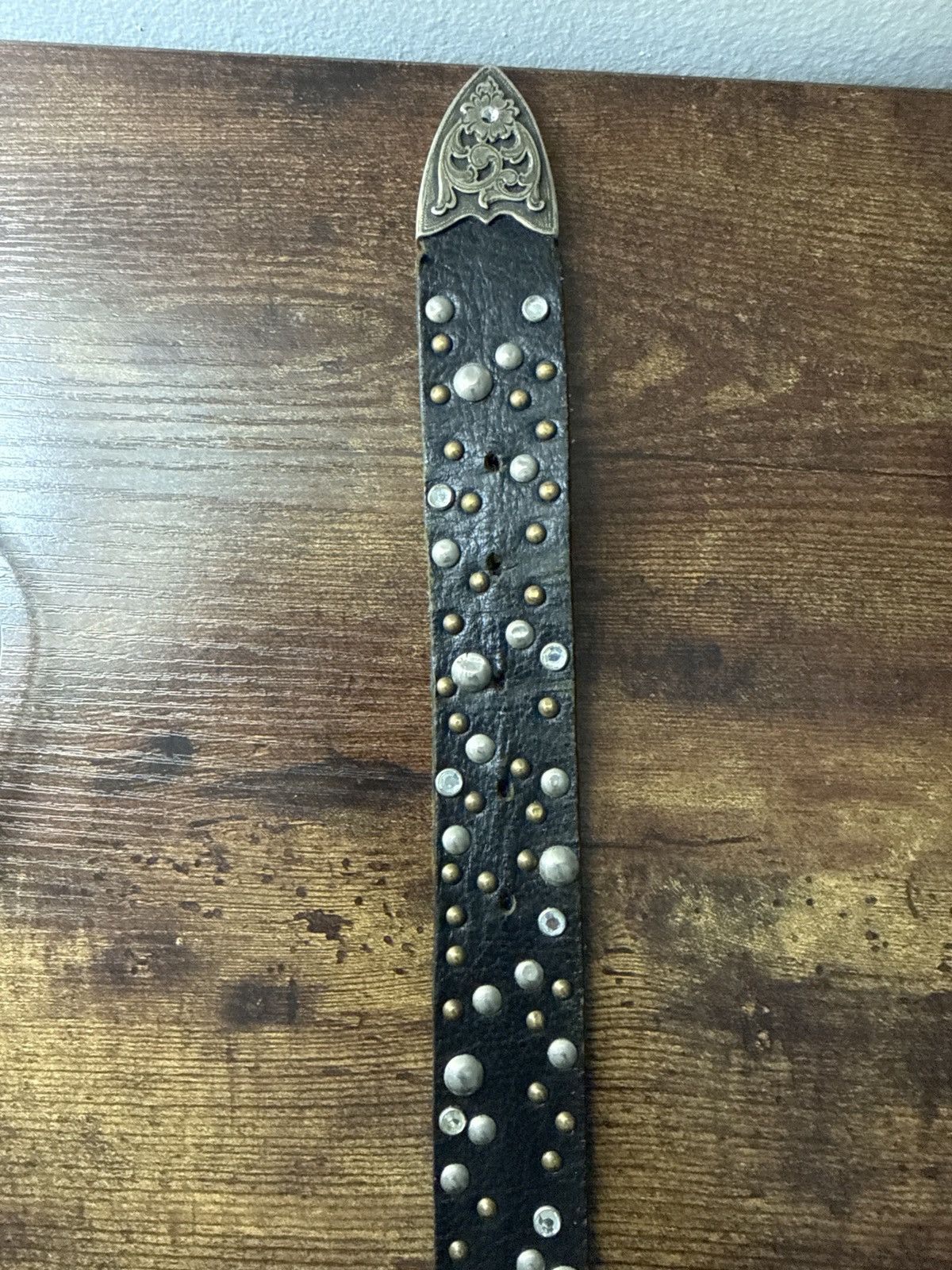 Nine West Nine west stud and rhinestone belt Size 30 - 2 Thumbnail