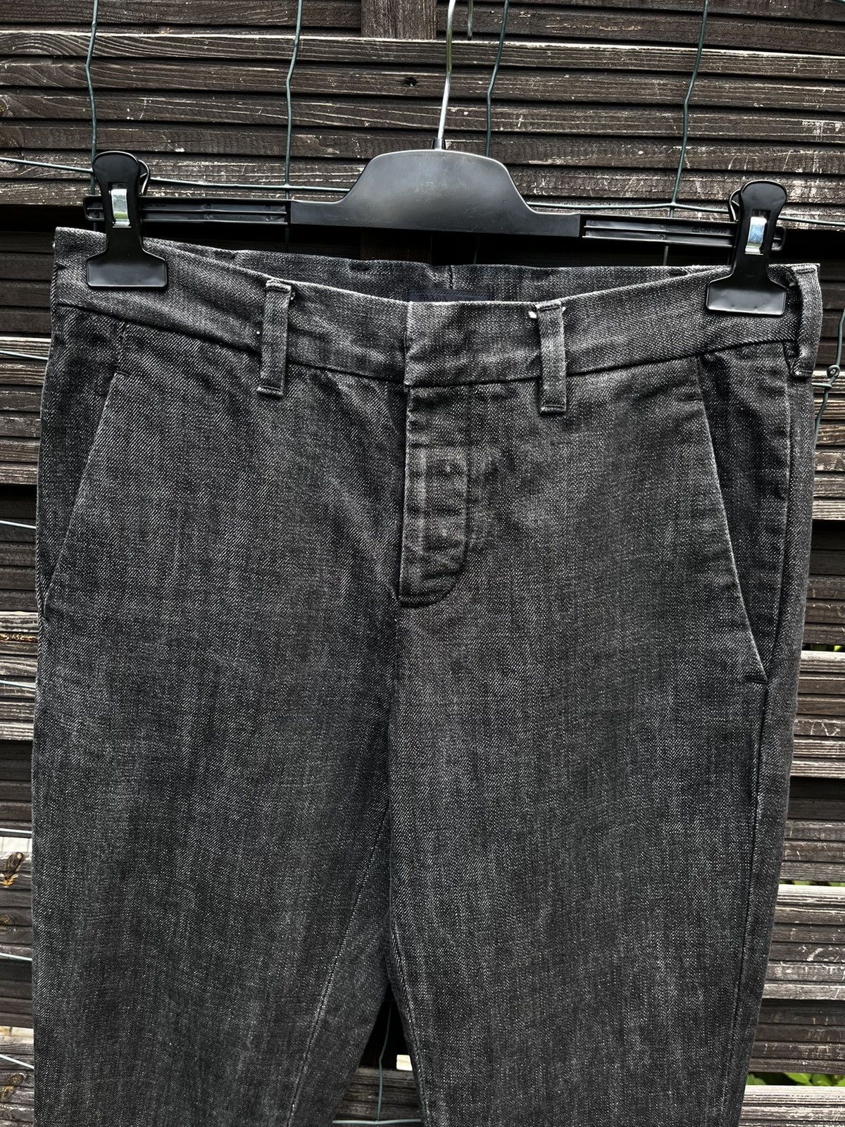 Prada 🔴 PRADA 2012 BLACK TAB LUXURY DENIM STREETWEAR Y2K JEANS Size US 29 - 4 Thumbnail