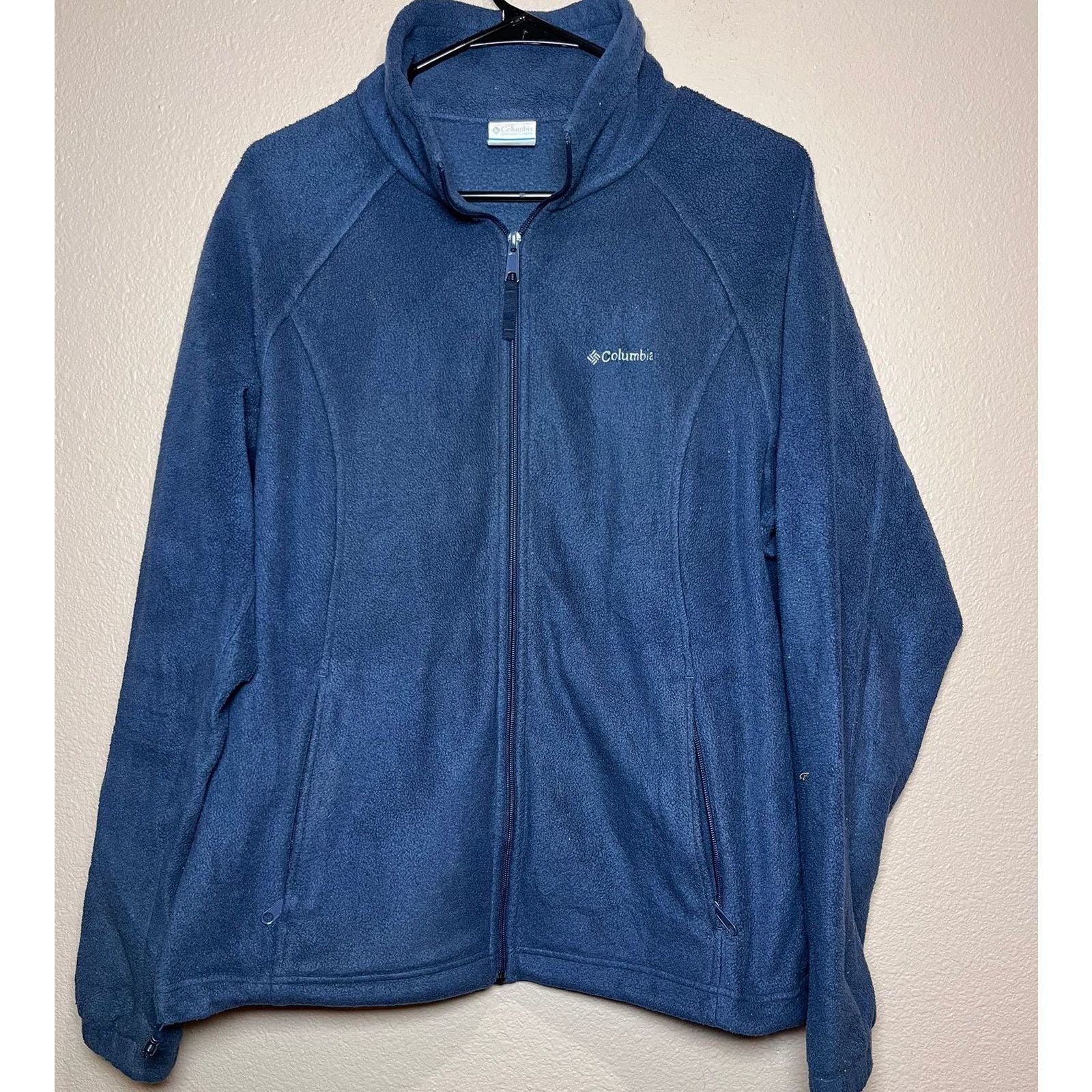 Columbia 🧥 Columbia Full-Zip Fleece Jacket – Navy Blue Size XL Size XL / US 12-14 / IT 48-50 - 1 Thumbnail