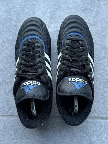 Adidas × Vintage Vintage 1990s Adidas Cleats Mens Football Boots Soccer Retro Size US 10 / EU 43 - 4 Thumbnail