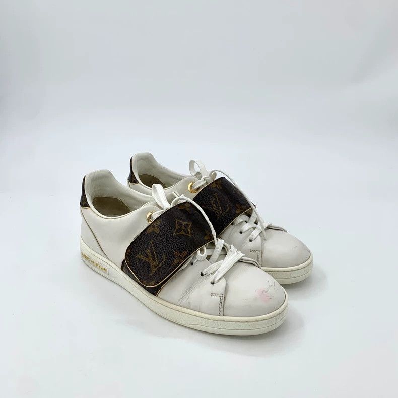 Louis Vuitton Louis Vuitton White logo presbyopic velcro lace-up board s Size US 5 / IT 35 - 2 Thumbnail