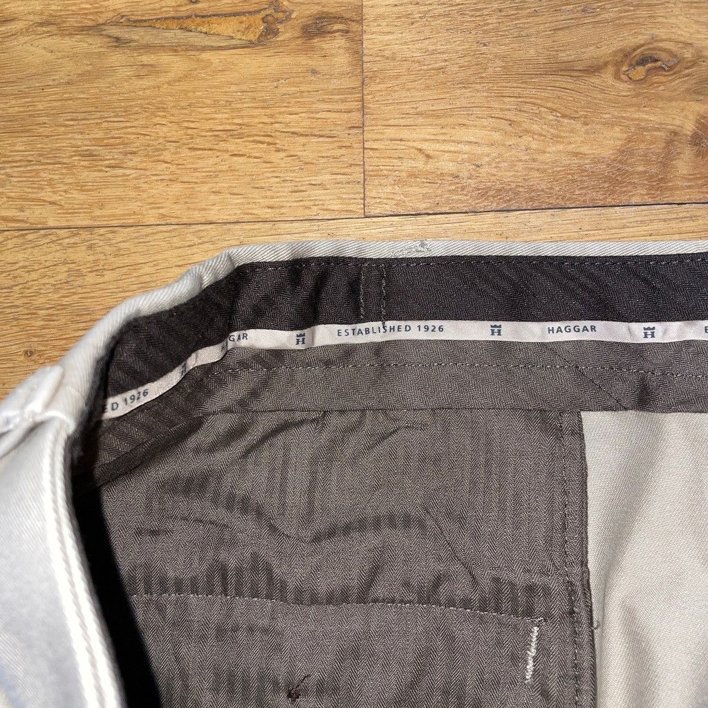 Haggar × Vintage HAGGAR MEN'S FASHIONABLE CHINO TROUSERS COTTON W 36 L 30 Size US 36 / EU 52 - 2 Thumbnail