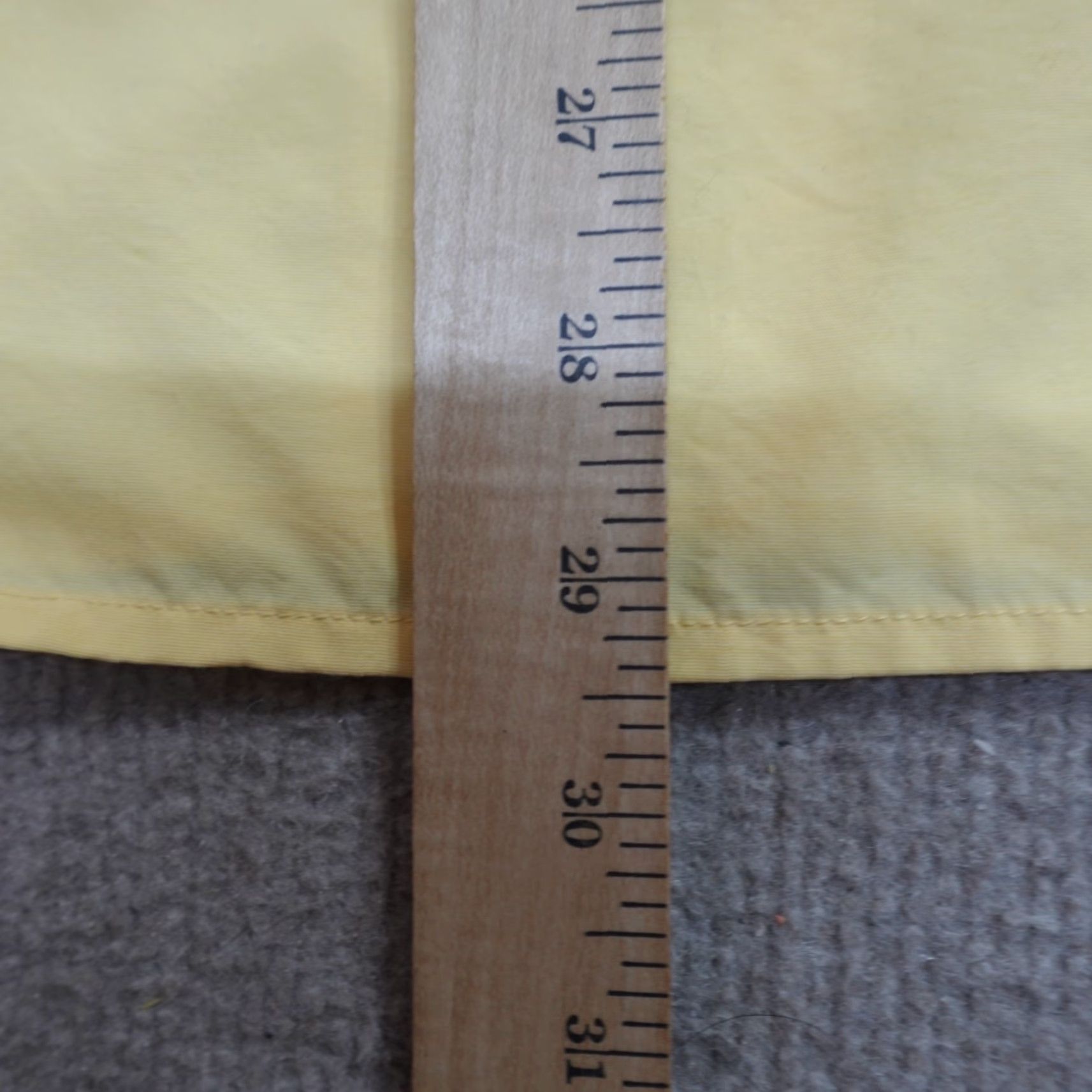 ExOfficio ExOfficio Shirt Large Yellow Solid Vented Nylon Polyester Tab Sleeves Button-Up Long Sleeve Mens L Yellow Solid Size US L / EU 52-54 / 3 - 4 Thumbnail