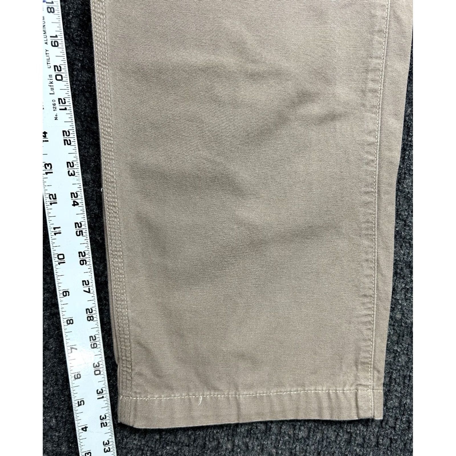 Carhartt VINTAGE Carhartt Relaxed Fit Canvas Work Pants 42 x 32 Brown Mens Carhartt Workwear Pants Relaxed Fit Workwear USA 90s Government? Size US 42 / EU 58 - 6 Thumbnail