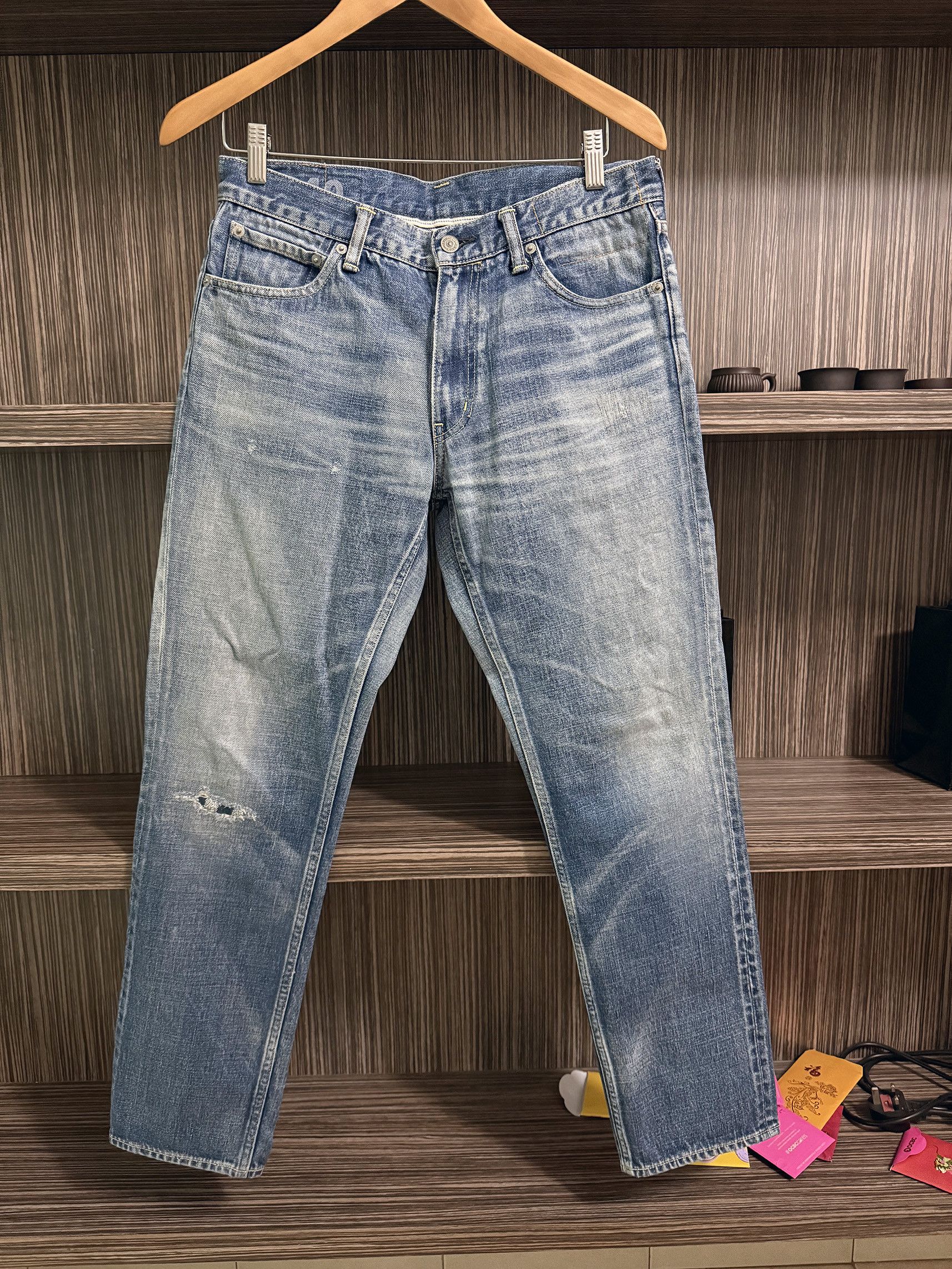 Visvim Social Sculpture Denim 16AW 03D10 W32L30 0116305005002 Size US 32 / EU 48 - 1 Thumbnail
