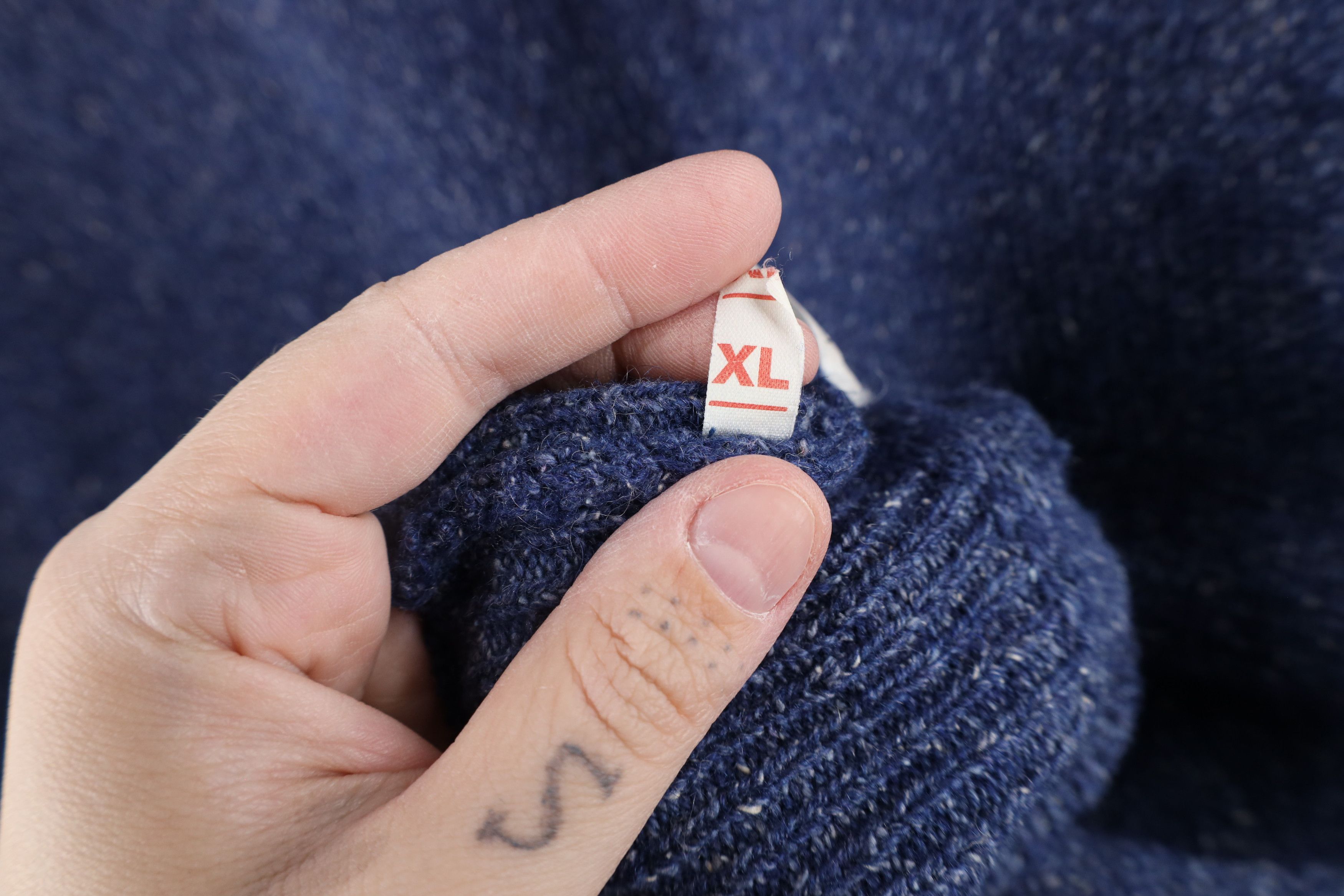Vintage Vintage 90s Streetwear Silk Blend Knit Sweater Heather Blue Size US XL / EU 56 / 4 - 9 Thumbnail