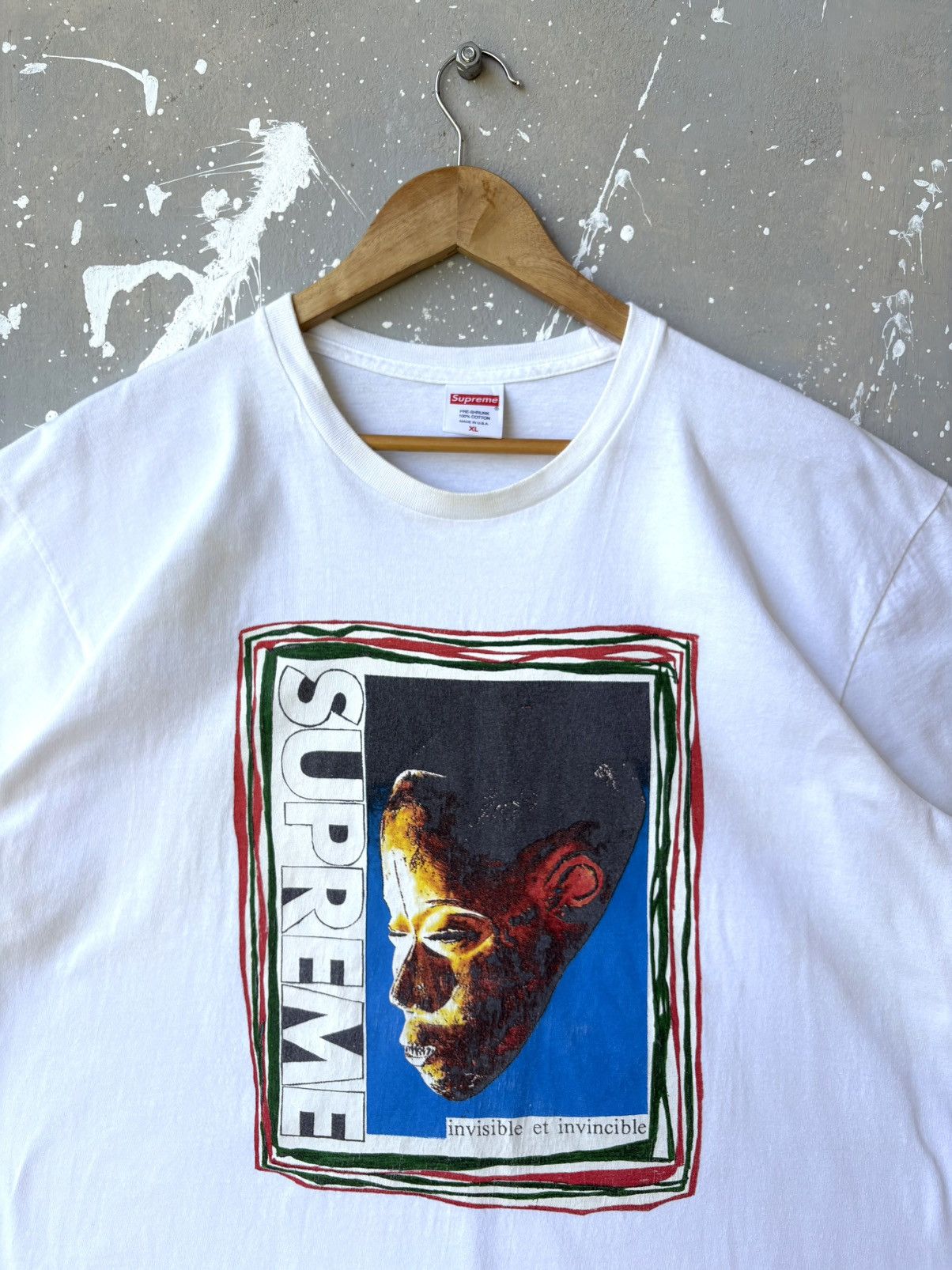 Supreme Supreme Mask Tee in White SS22 Collection Size US XL / EU 56 / 4 - 2 Thumbnail
