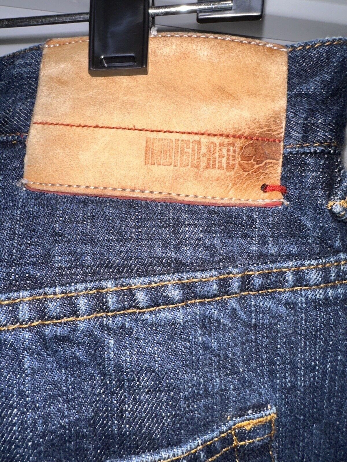 Indigo Indigo Red button-fly denim jeans size36x34 Size US 36 / EU 52 - 5 Thumbnail