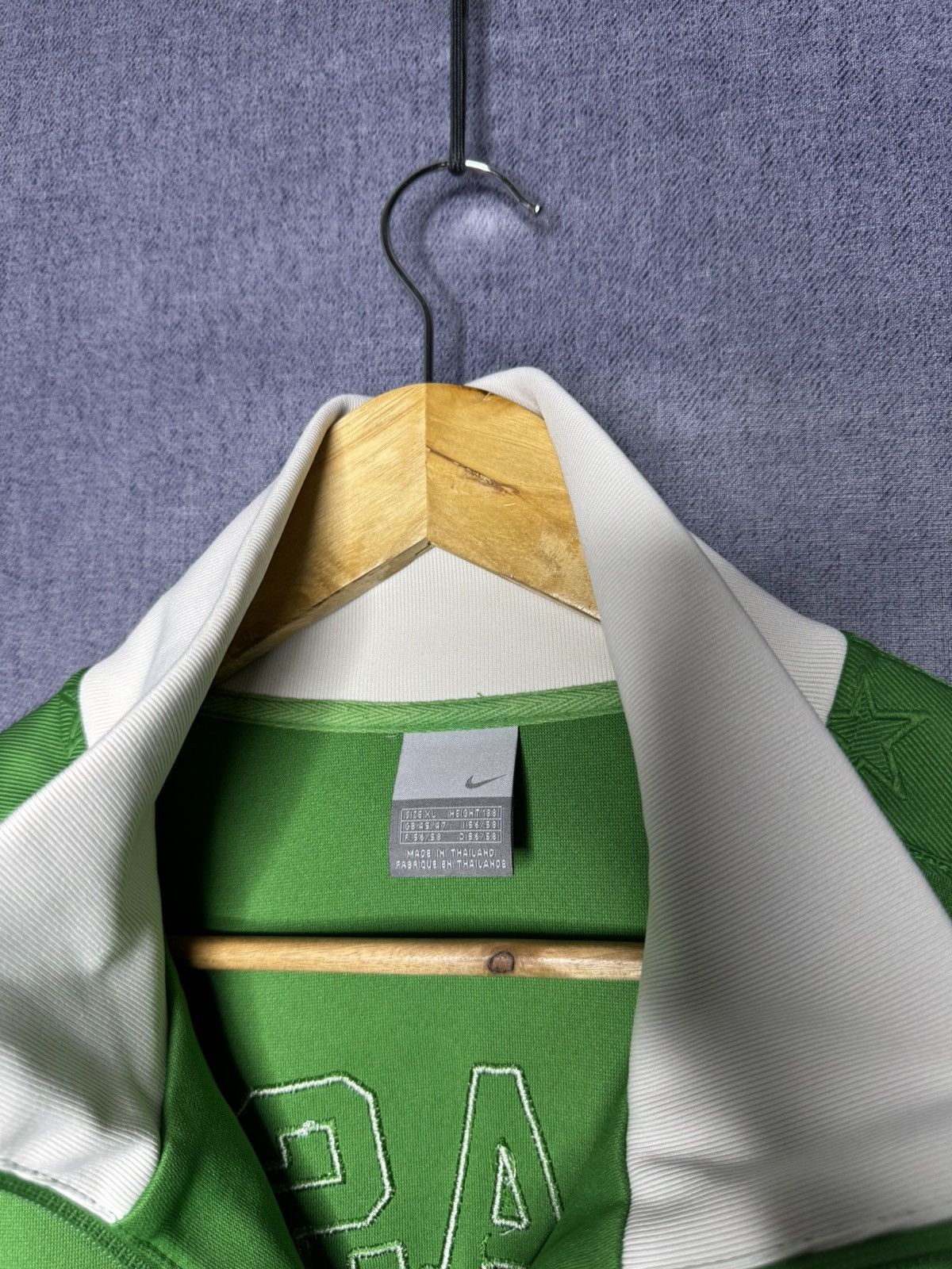 Nike Vintage Nike Brazil TrackJacket Olympic Soccer National Team Size US XL / EU 56 / 4 - 10 Thumbnail