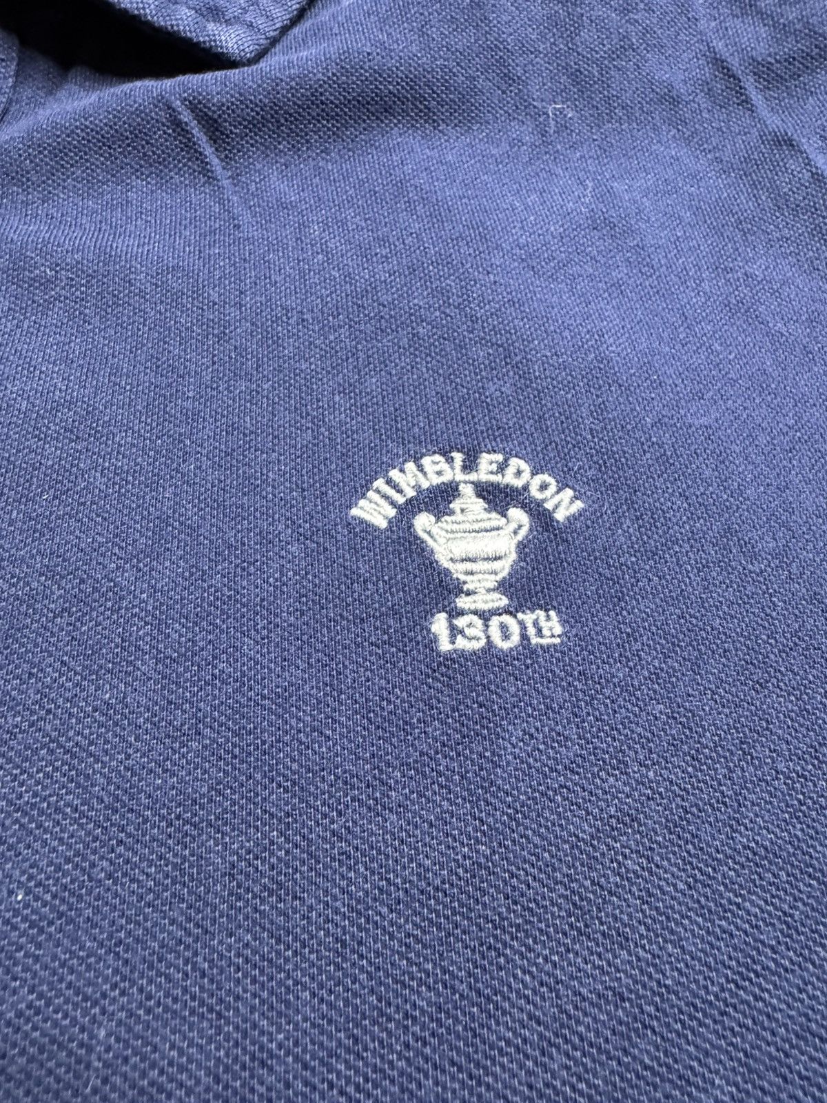 Polo Ralph Lauren Wimbledon Polo Ralph Lauren Big long sleeve Collar T-Shirt Size US M / EU 48-50 / 2 - 2 Thumbnail