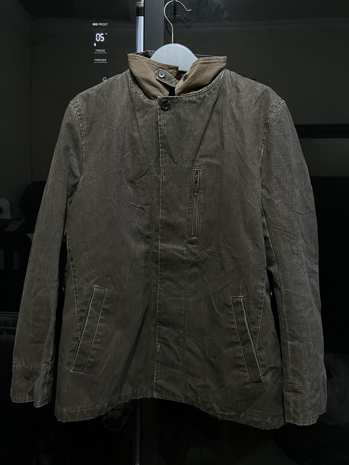 Japanese Brand Boycott Denim Waxed Button Up Quilted Lined Jacket Size US M / EU 48-50 / 2 - 3 Thumbnail