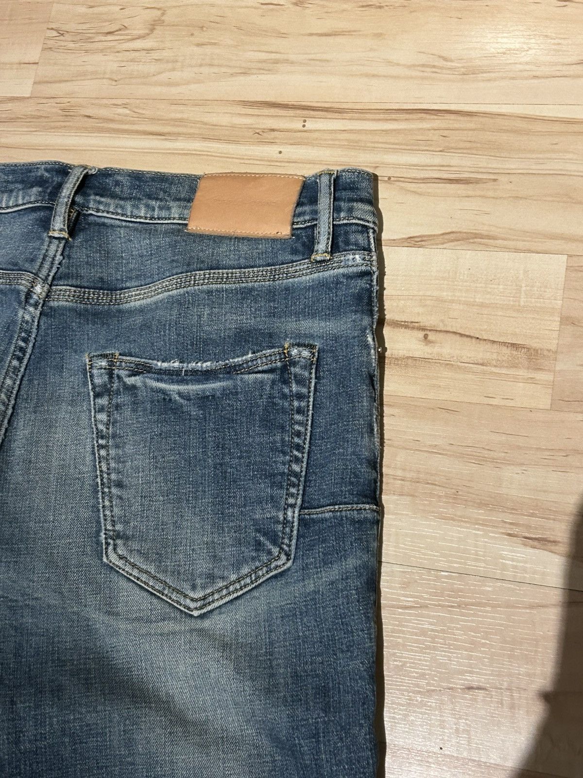 Purple Brand PURPLE BRAND TINTED INDIGO BLOWOUT JEANS Size US 30 / EU 46 - 10 Thumbnail