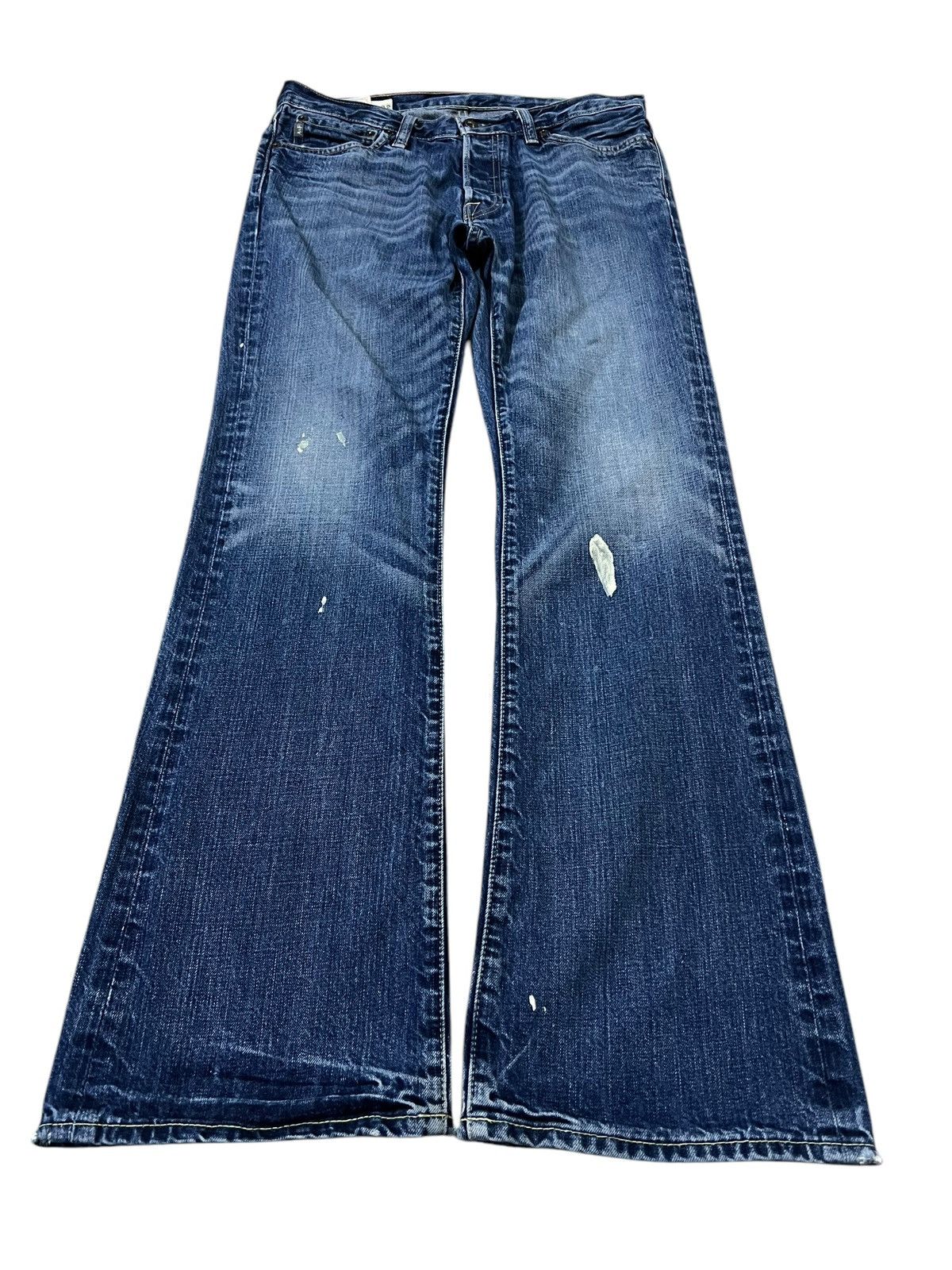 Abercrombie & Fitch × If Six Was Nine × Seditionaries ABERCROMBIE & FITCH FLARE PAINTER DENIM RARE Size US 33 - 1 Thumbnail