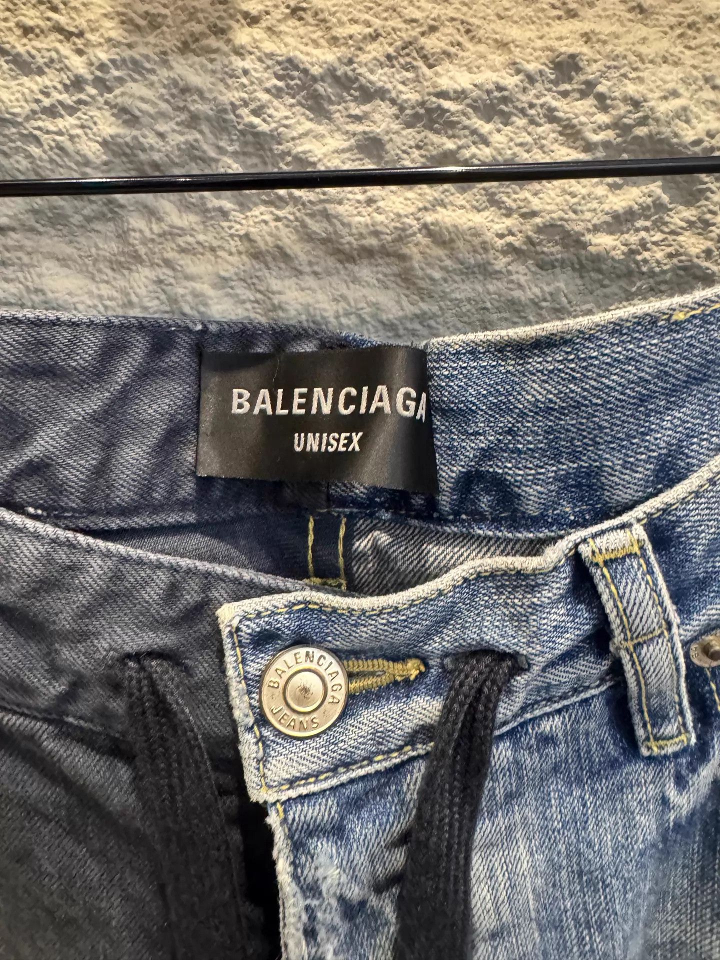 Balenciaga Balenciaga 24FW Color-Blocked Unisex S Jeans Size US 30 / EU 46 - 2 Thumbnail