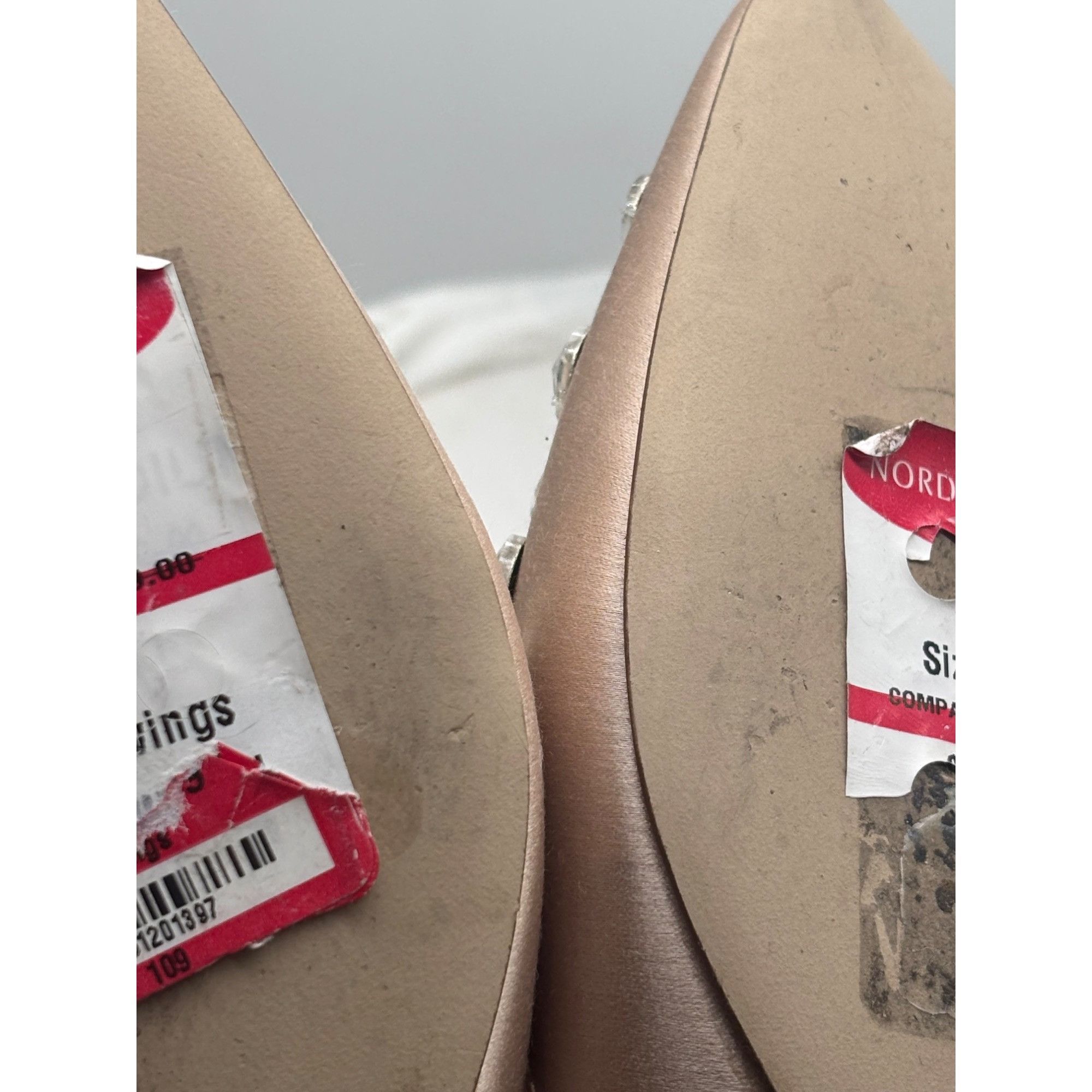 J.Crew J. Crew Women’s Embllished Satin Slingback Flats, Pink Blush Size US 6 / IT 36 - 11 Thumbnail